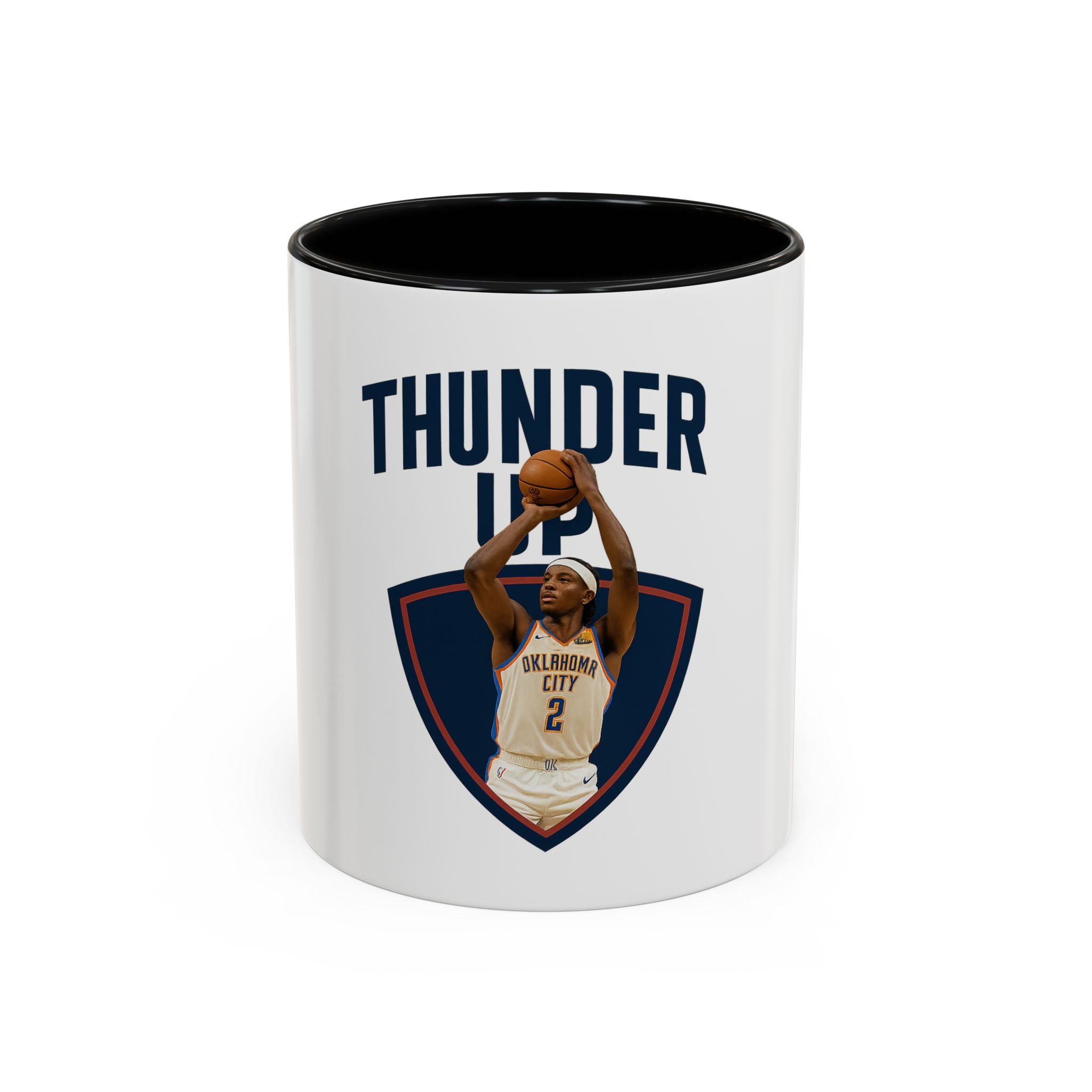 Oklahoma City Thunder Accent Coffee Mug