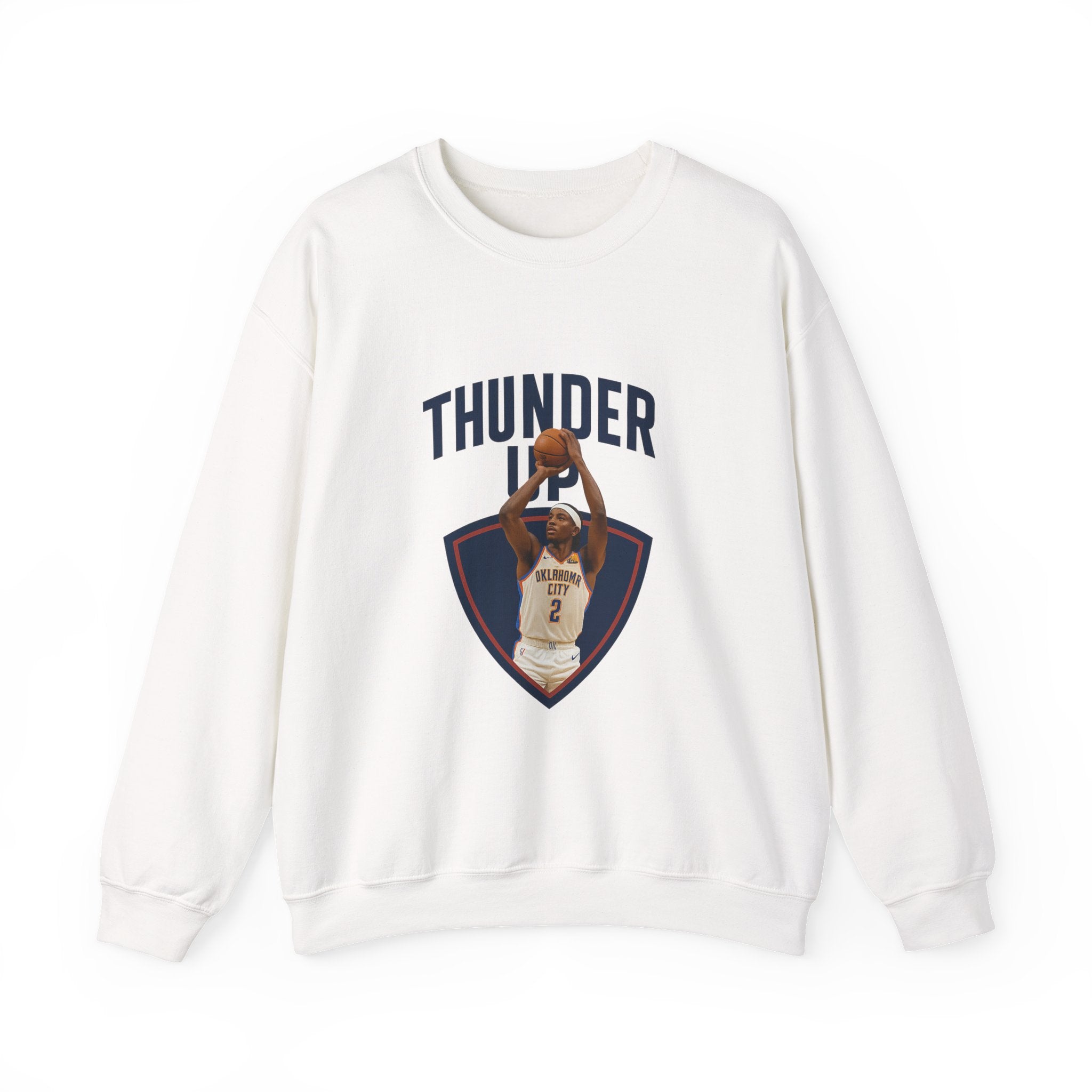 Thunder Up! Unisex Heavy Blend Crewneck Sweatshirt