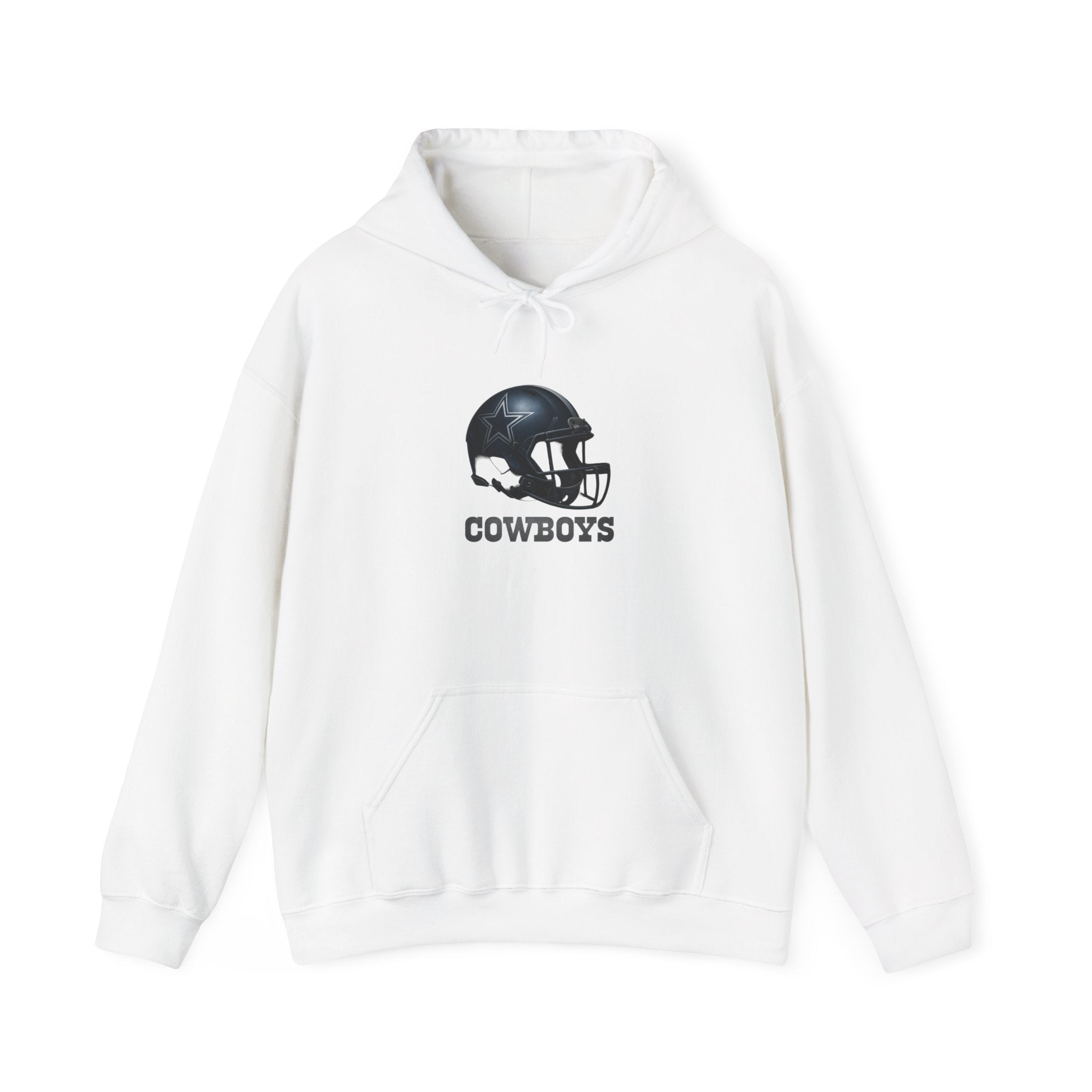 Cowboys Football Hoodie - Unisex Heavy Blend Sweatshirt, Team Spirit Wear, Game Day Apparel, Gift for Fans, Cozy Sportswear