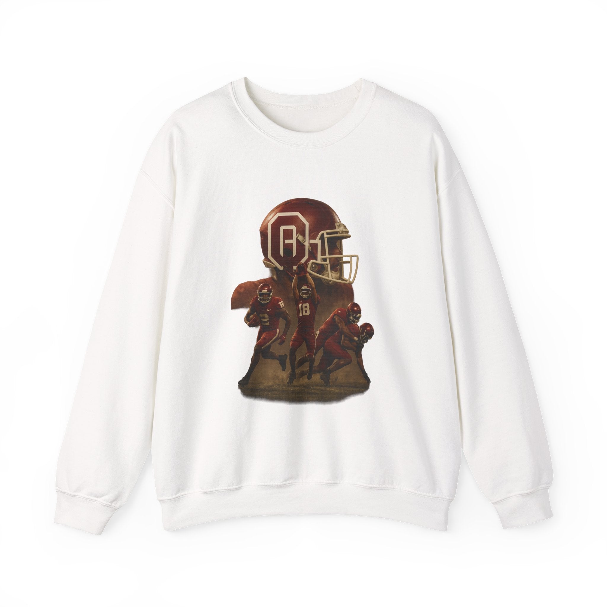 Vintage Football Crewneck Sweatshirt