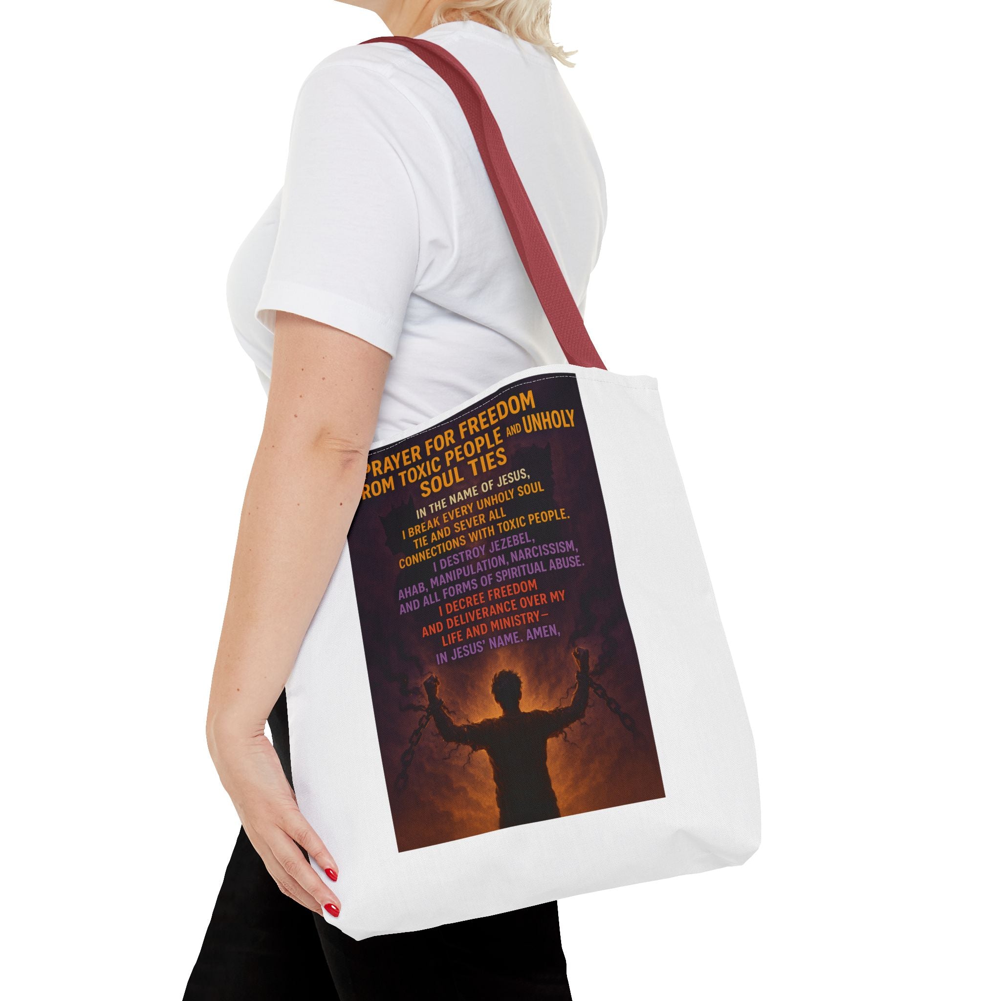 Empowering Prayer Tote Bag