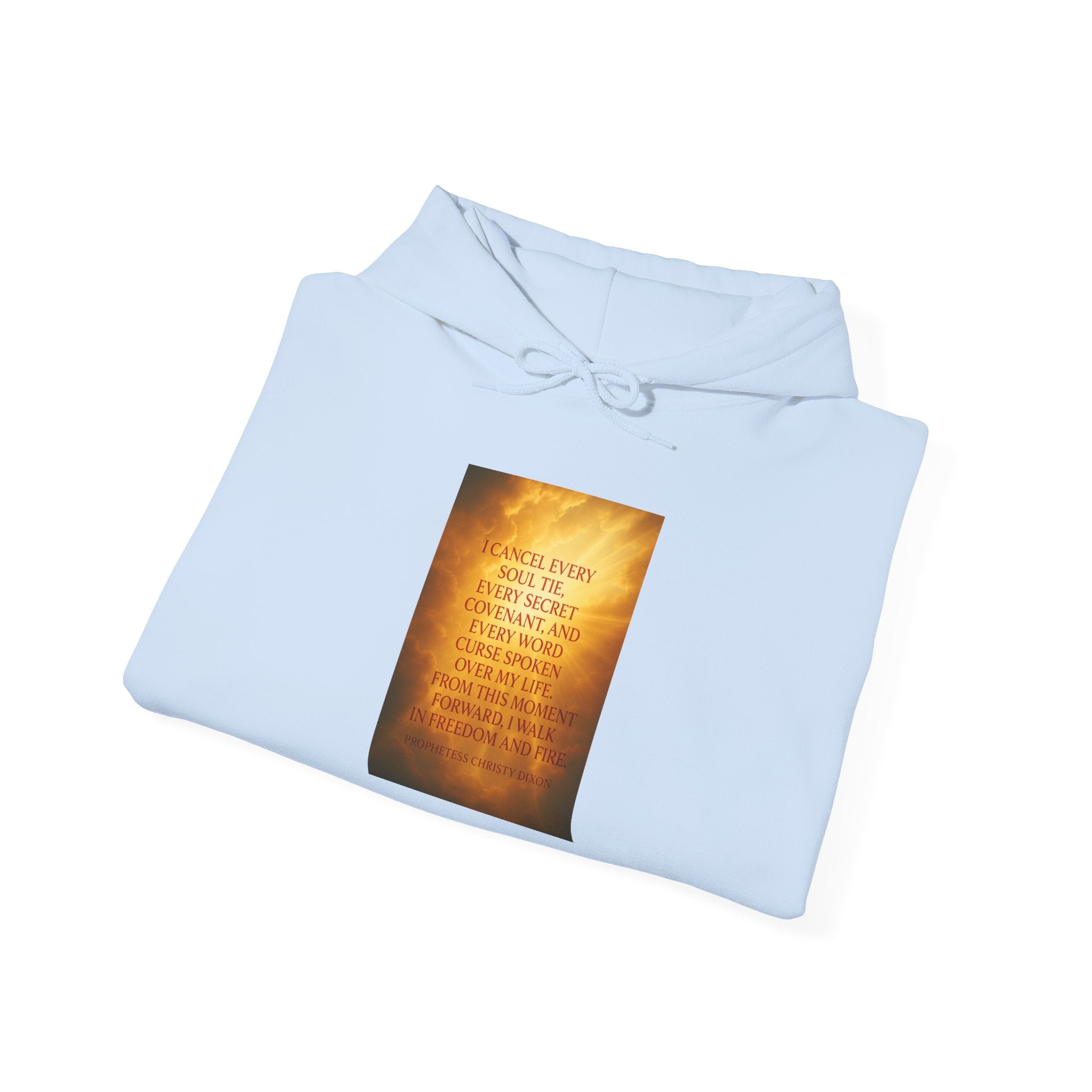 Inspirational Quote Hooded Sweatshirt