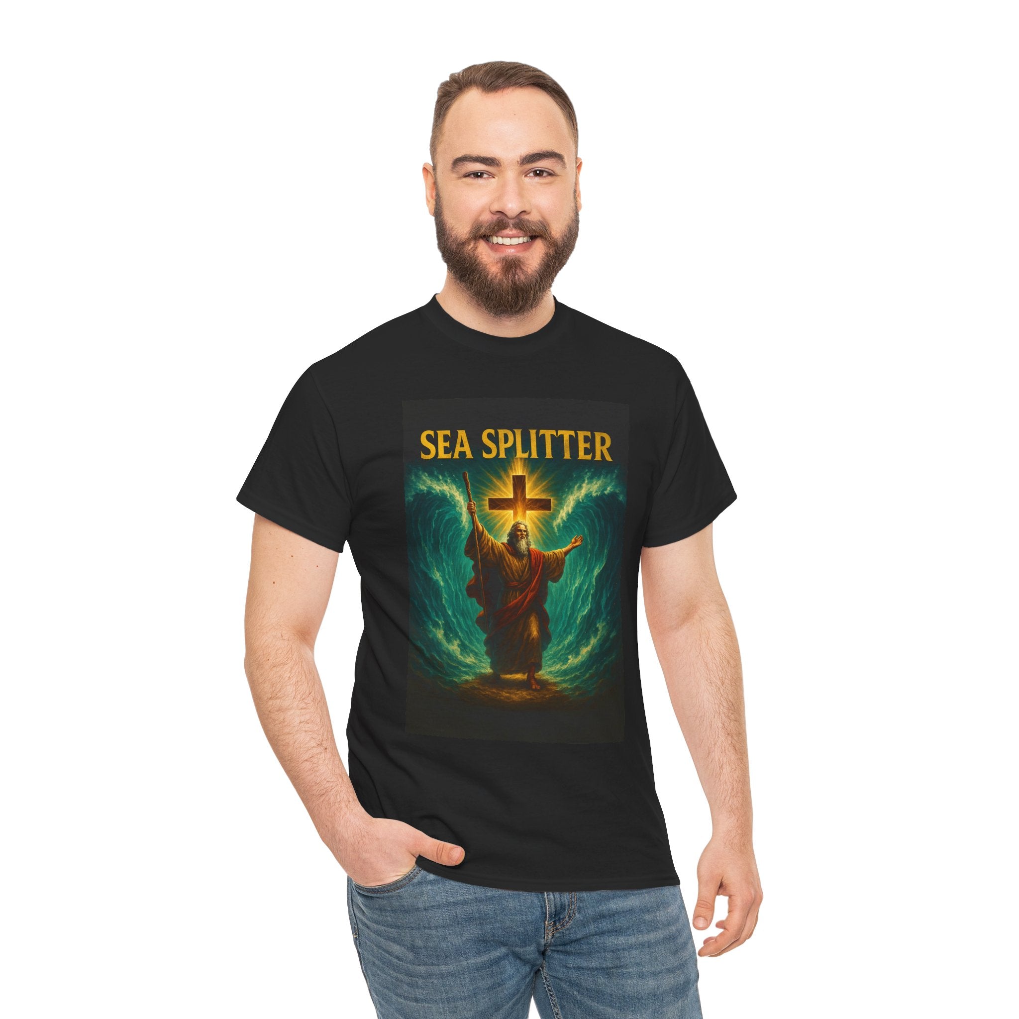 Sea Splitter Unisex Heavy Cotton Tee