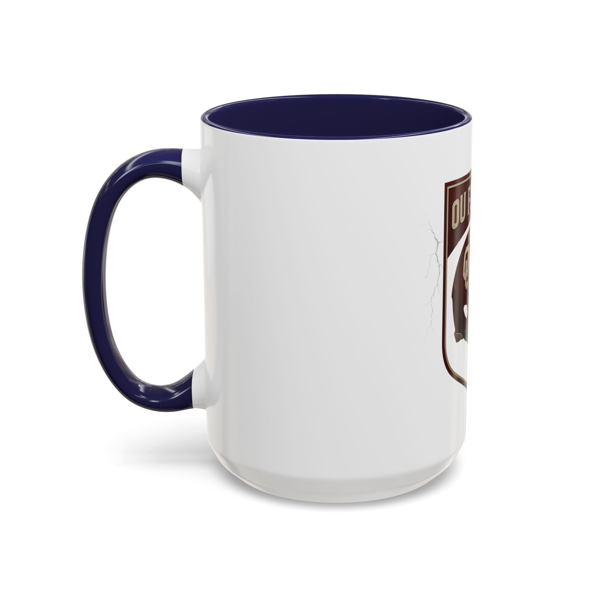 OU Football Accent Coffee Mug