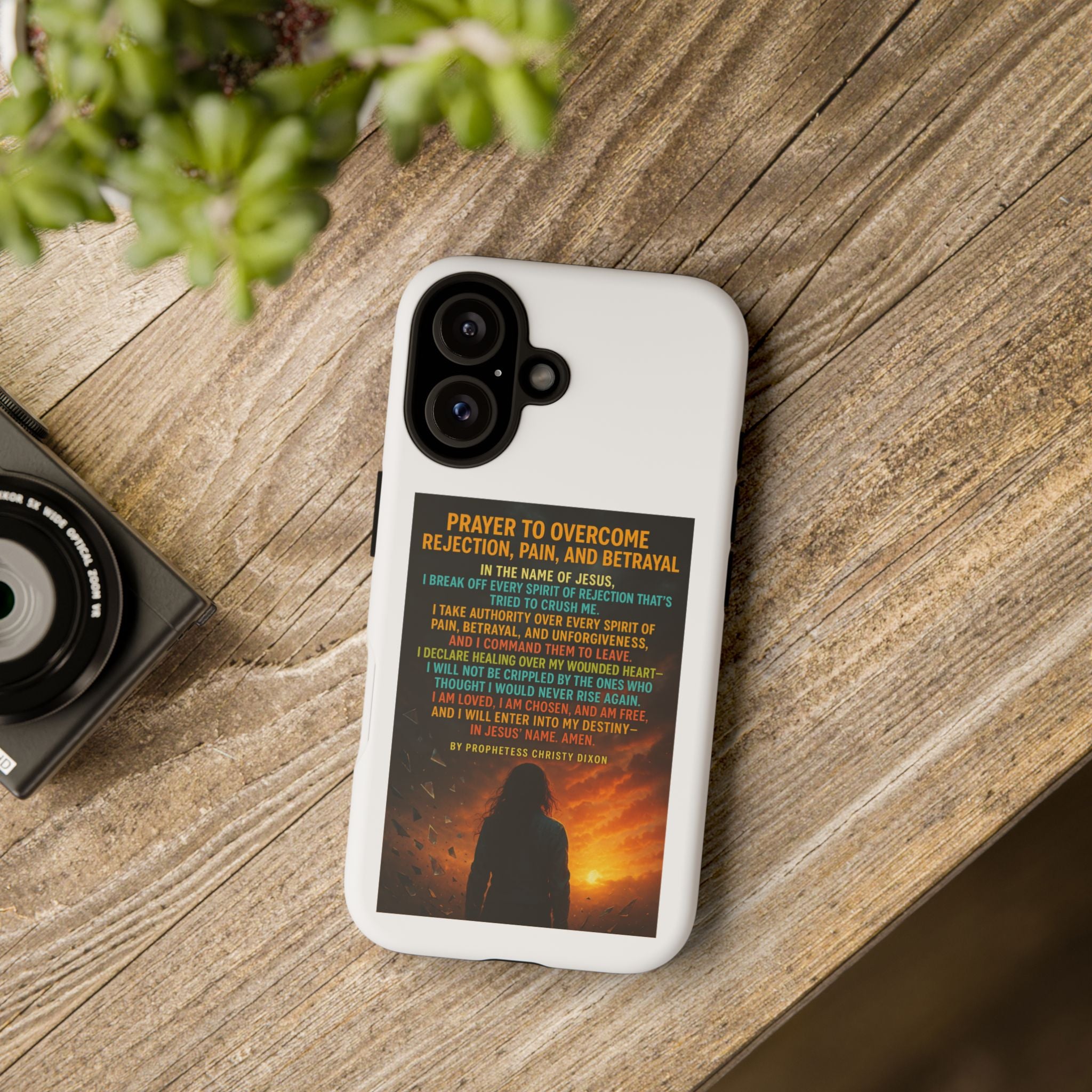 Tough Cases: Inspirational Phone Case