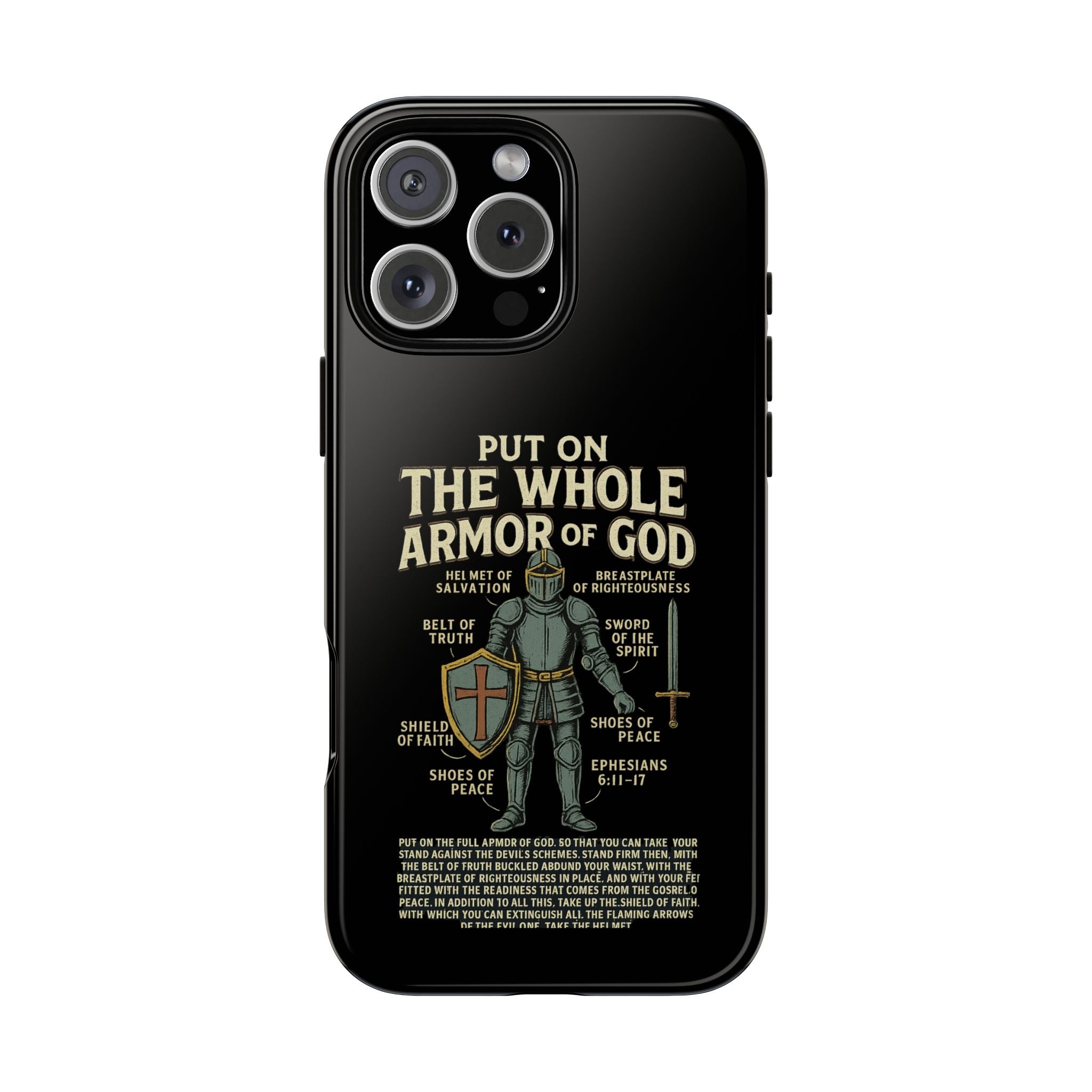 Armor of God – Spiritual Warrior Mobile Cover