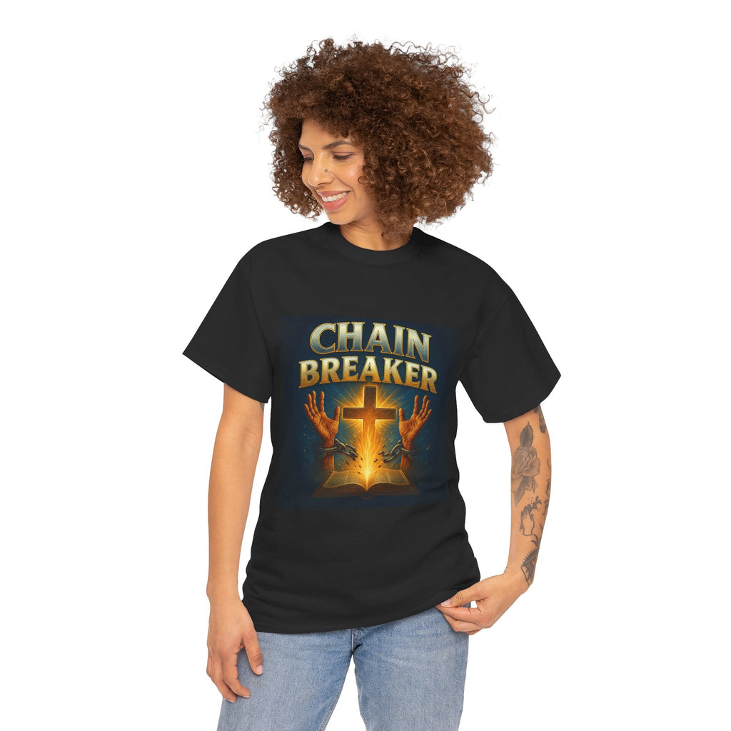 Chain Breaker Unisex Heavy Cotton Tee