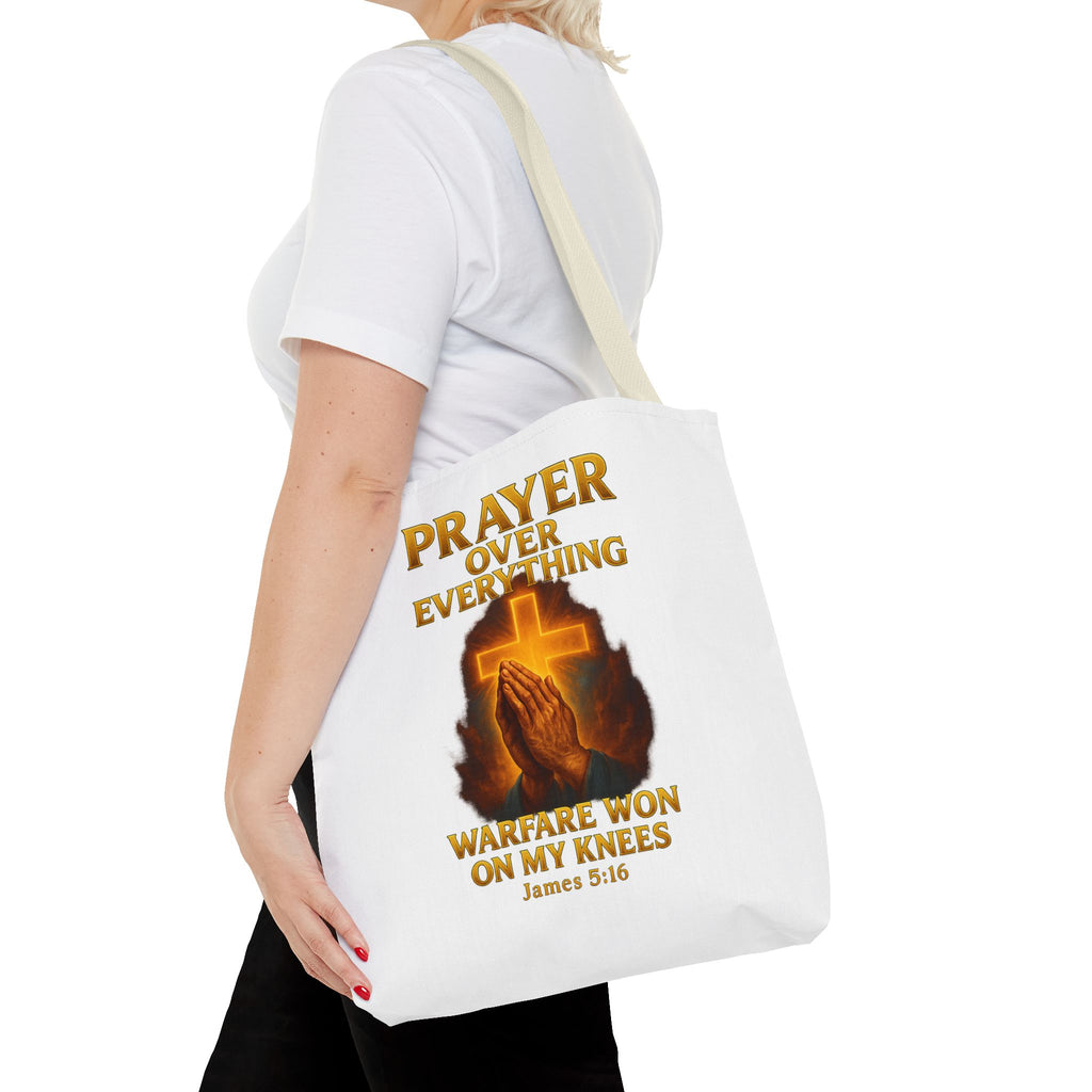 Prayer Motivational Tote Bag