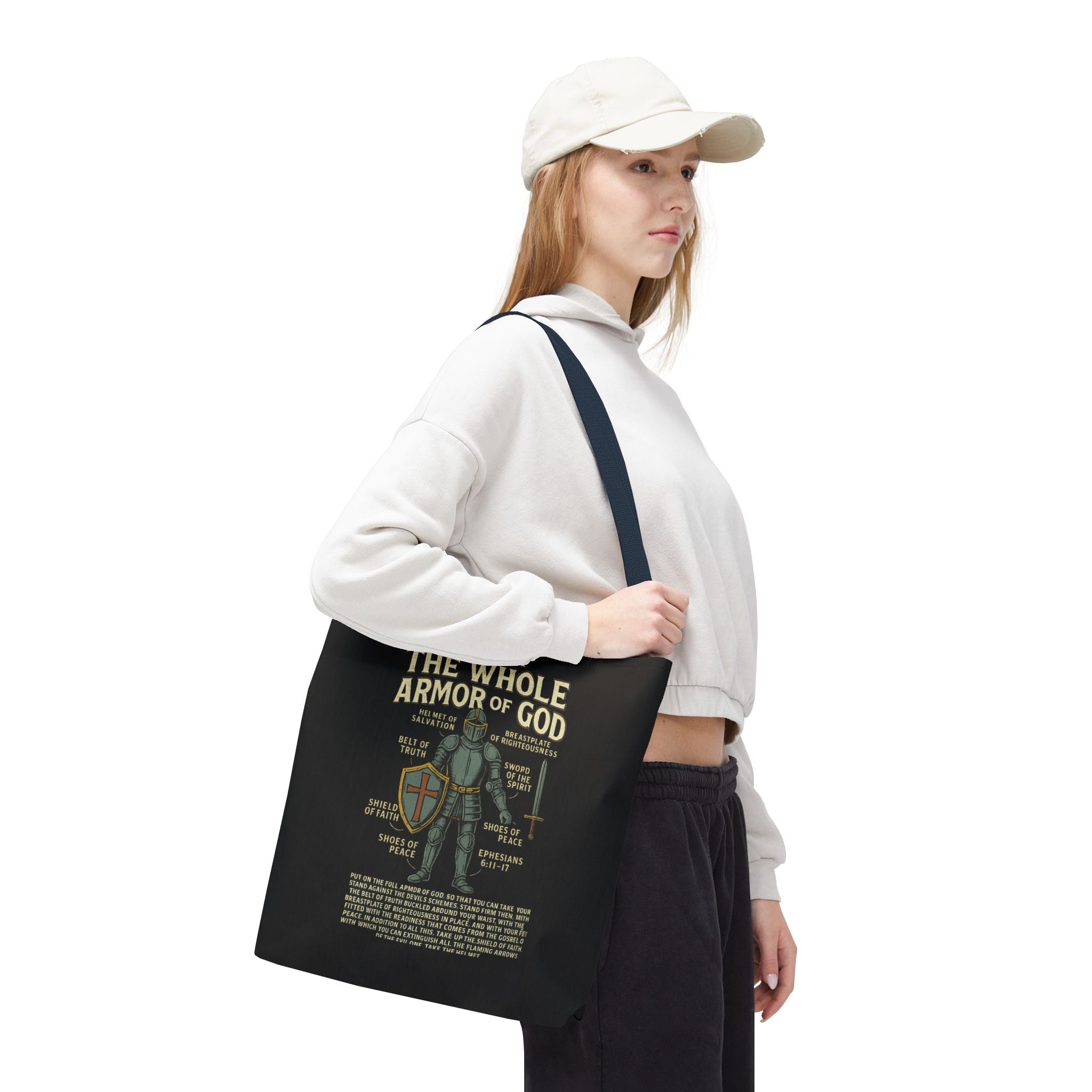 Inspirational Armor of God Tote Bag