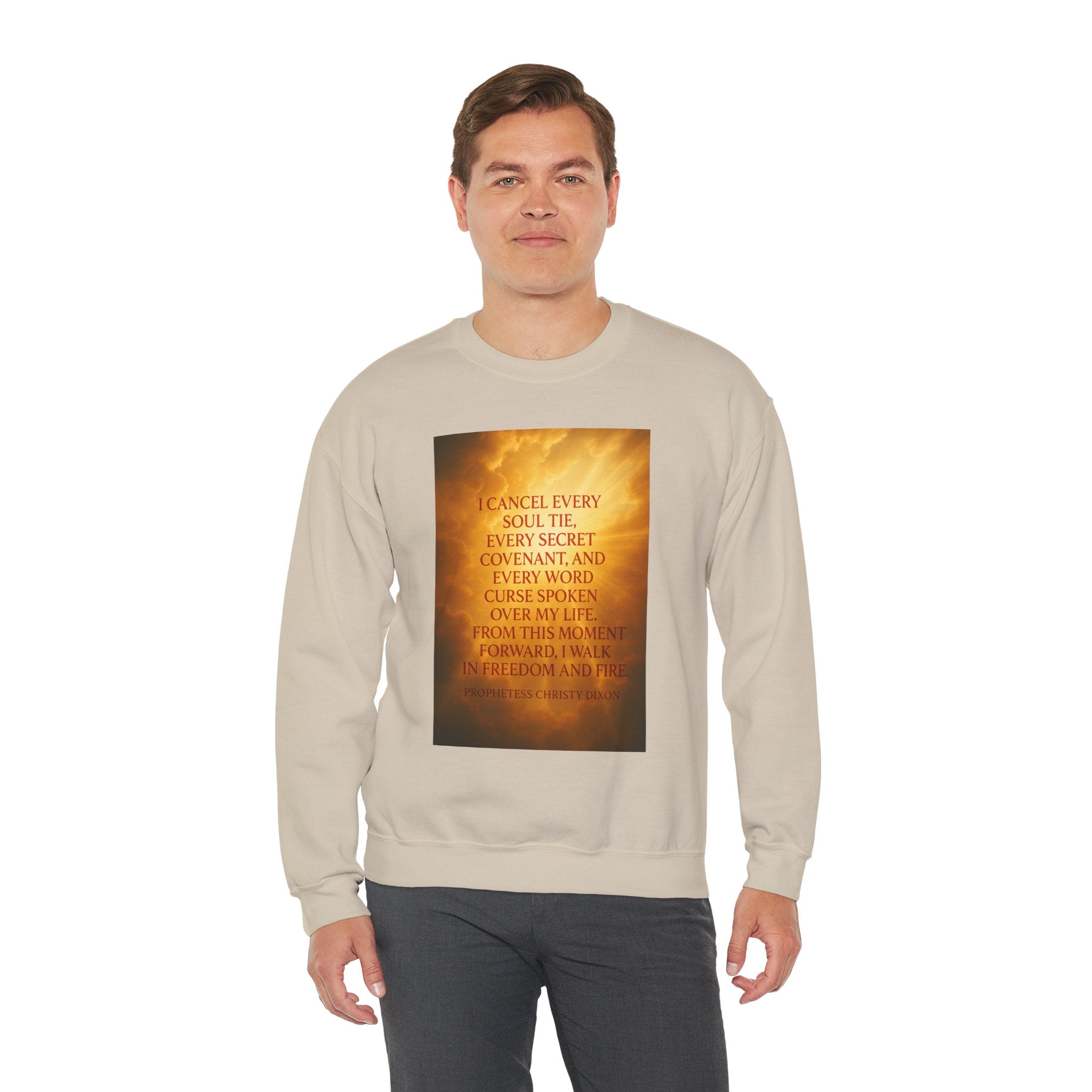 Inspirational Quote Crewneck Sweatshirt