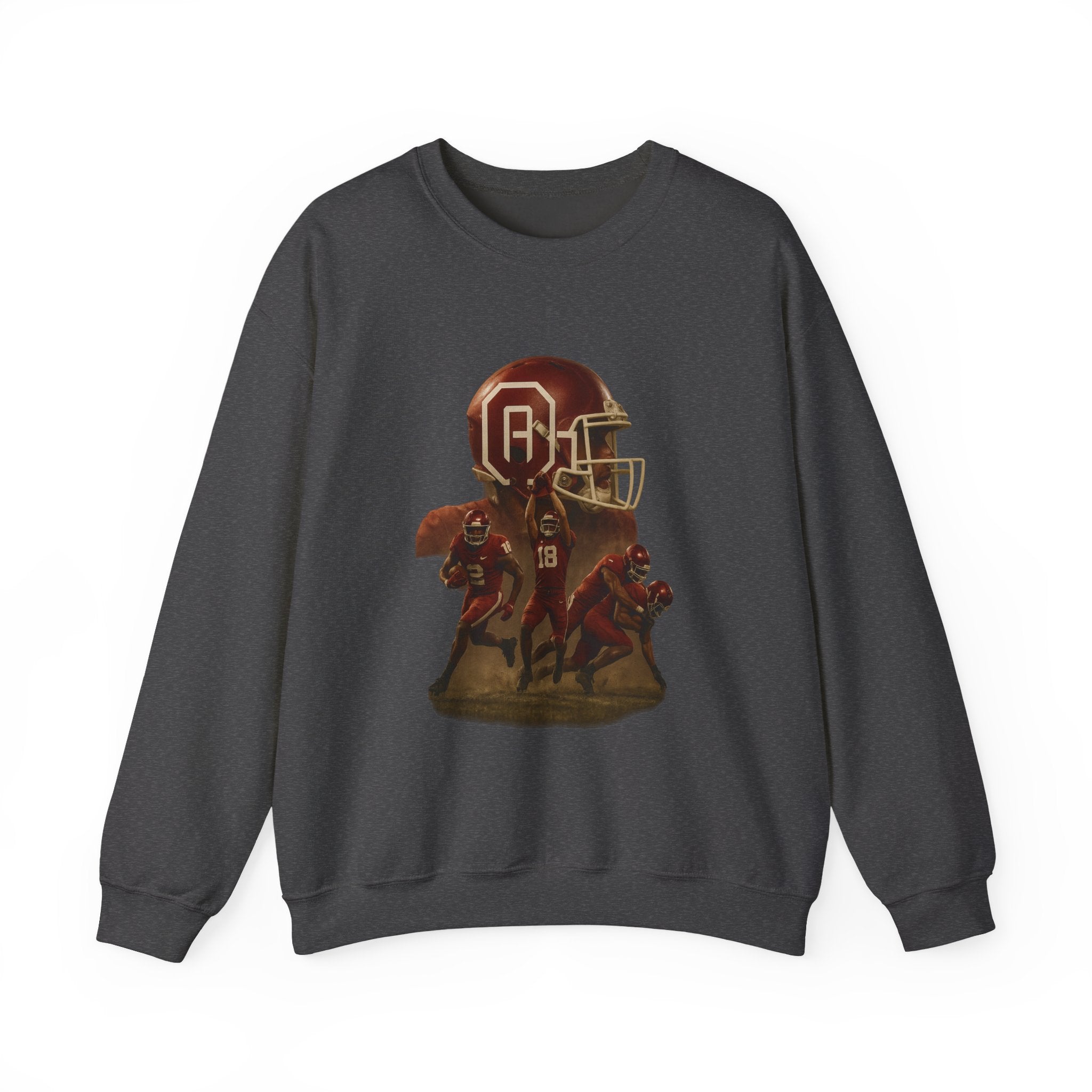 Vintage Football Crewneck Sweatshirt