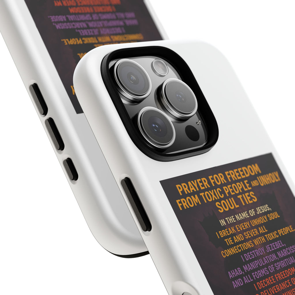 Tough Cases: Empowering Phone Case with Inspirational Prayer