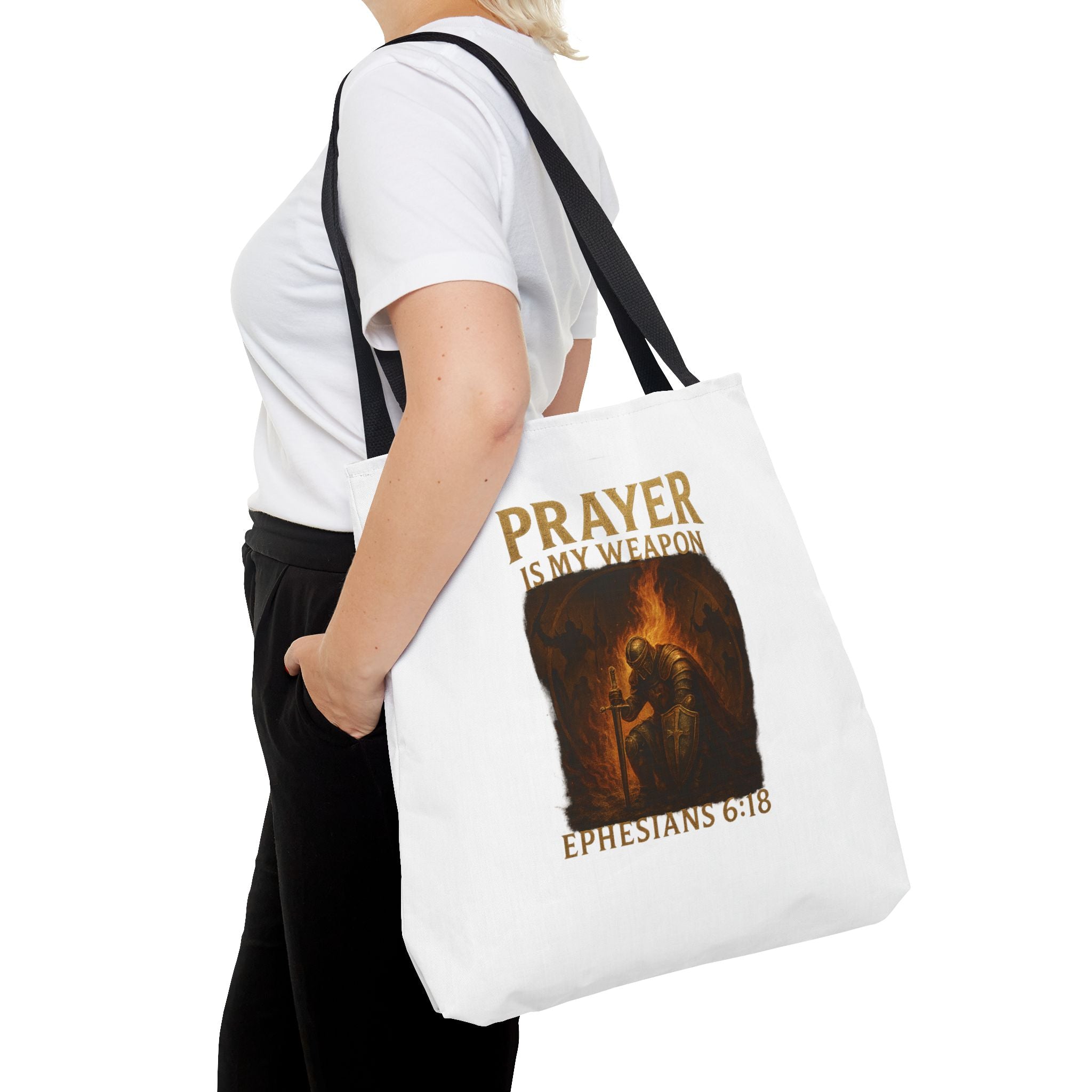 Prayer Warrior Tote Bag