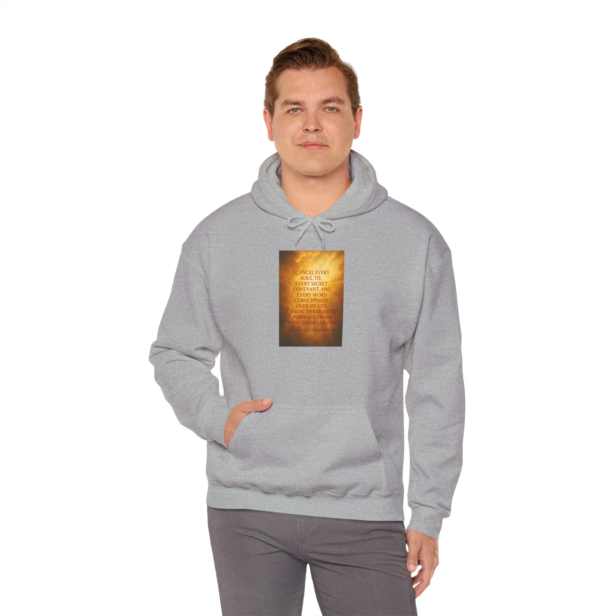 Inspirational Quote Hooded Sweatshirt