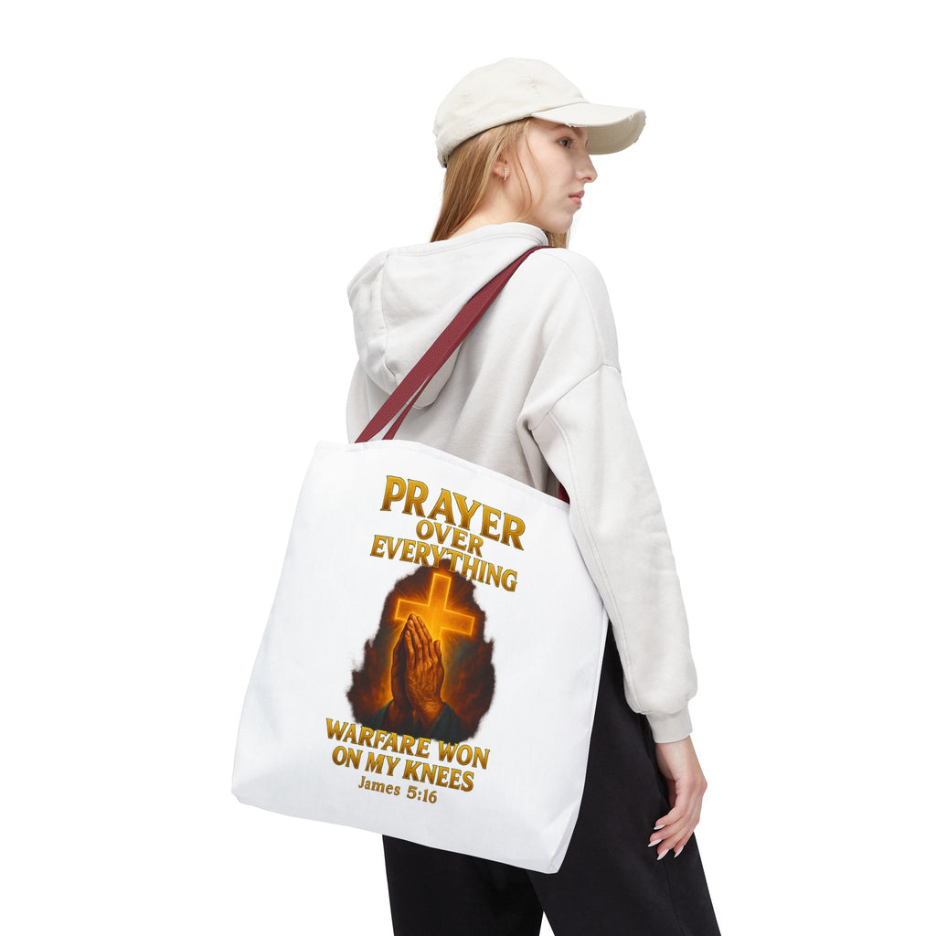 Prayer Motivational Tote Bag