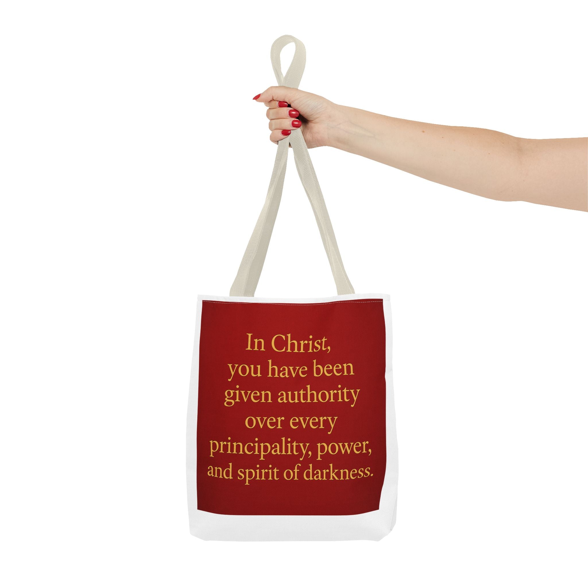 Faith-Inspired Tote Bag, Scripture Bag