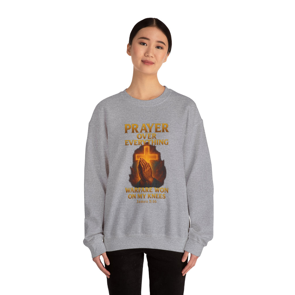 Prayer Over Everything Crewneck Sweatshirt