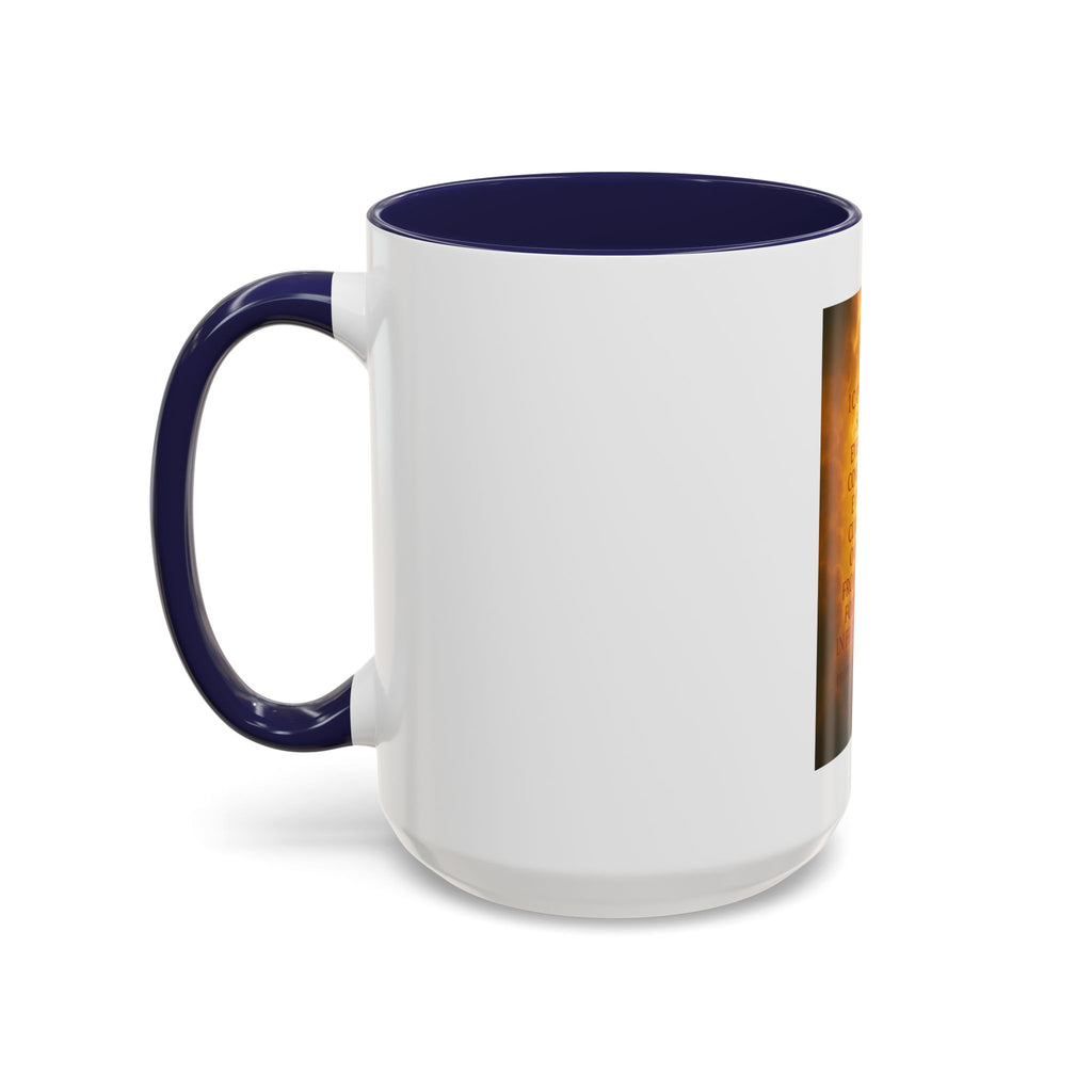 Inspirational Accent Coffee Mug