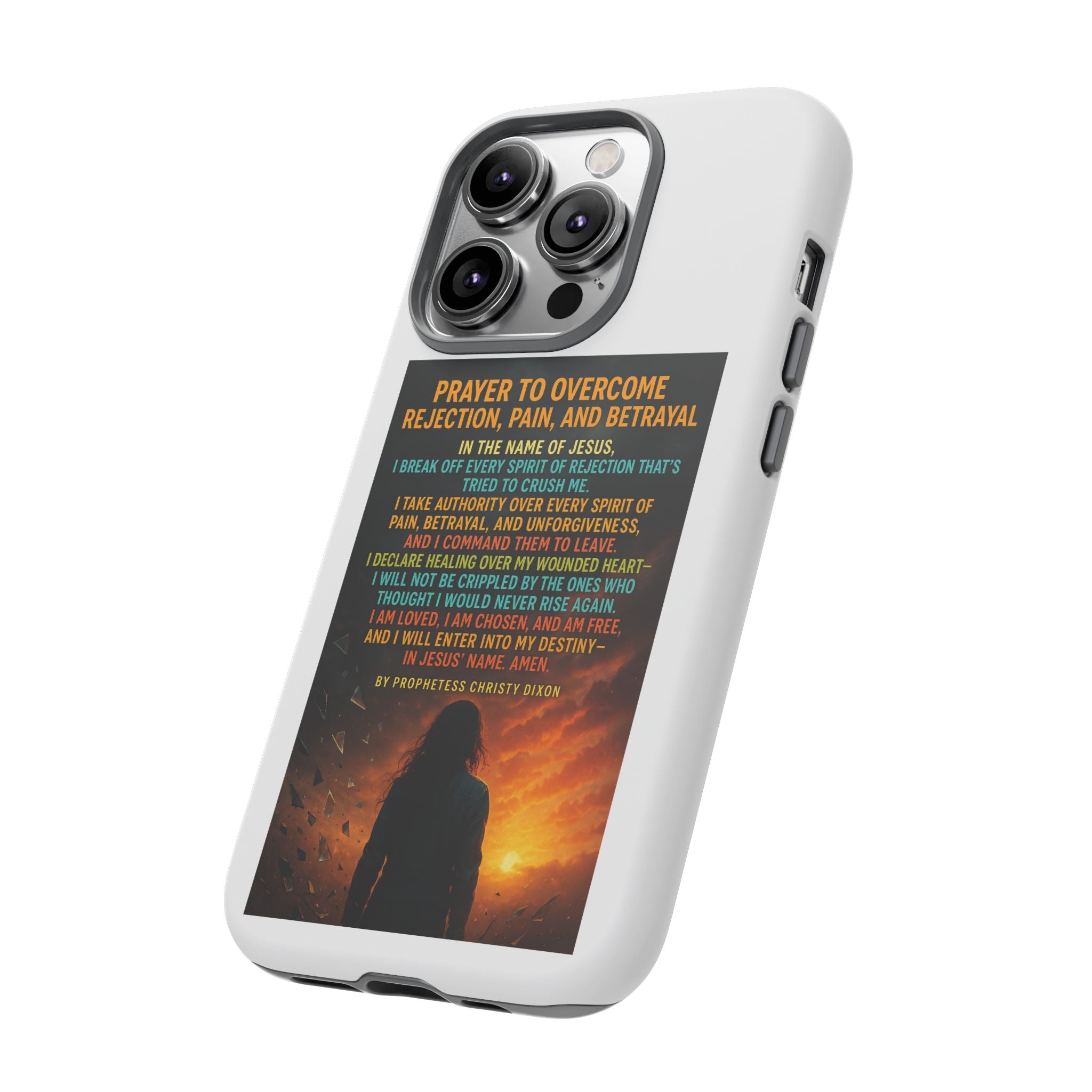 Tough Cases: Inspirational Phone Case