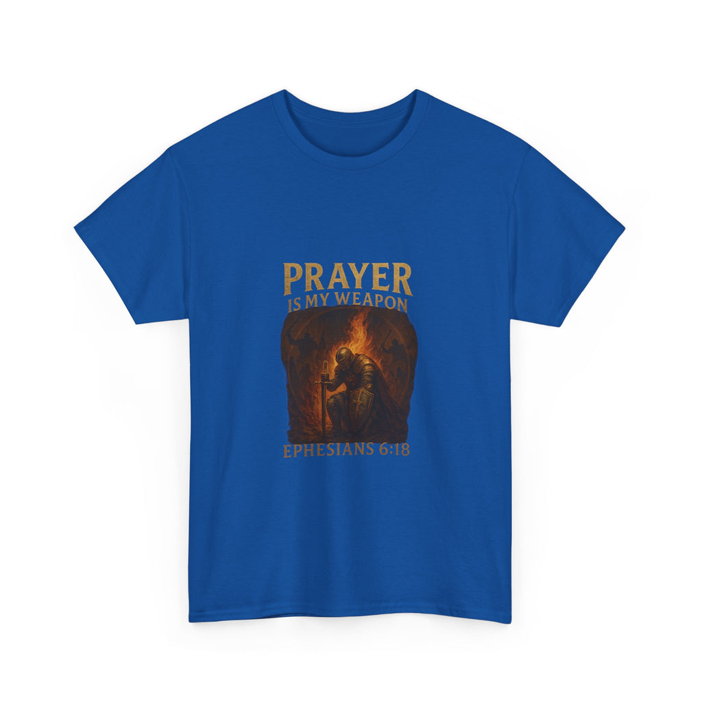 Prayer Warrior Tee, Unisex Heavy Cotton Tee