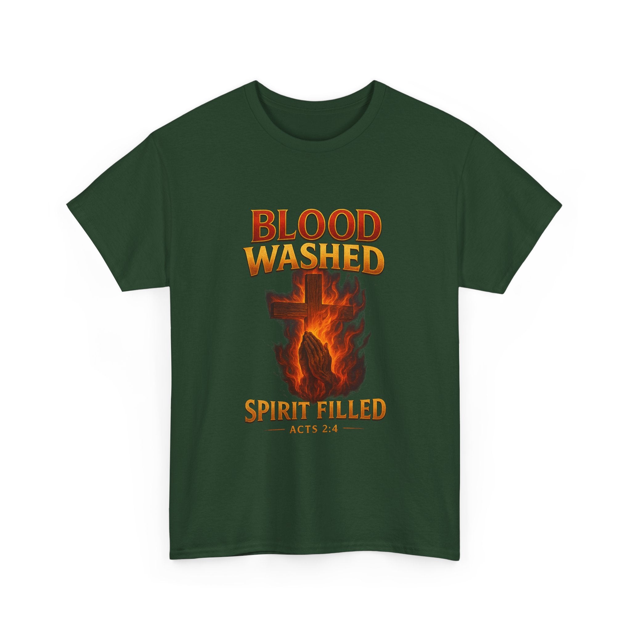 Faith-Inspired Unisex Heavy Cotton Tee