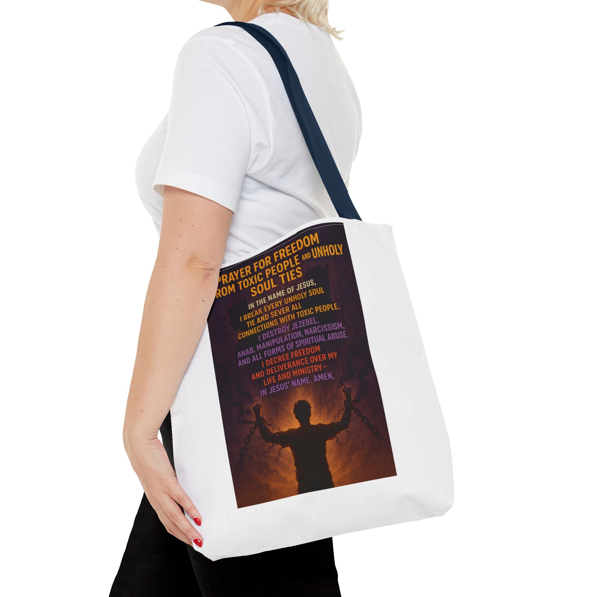 Empowering Prayer Tote Bag