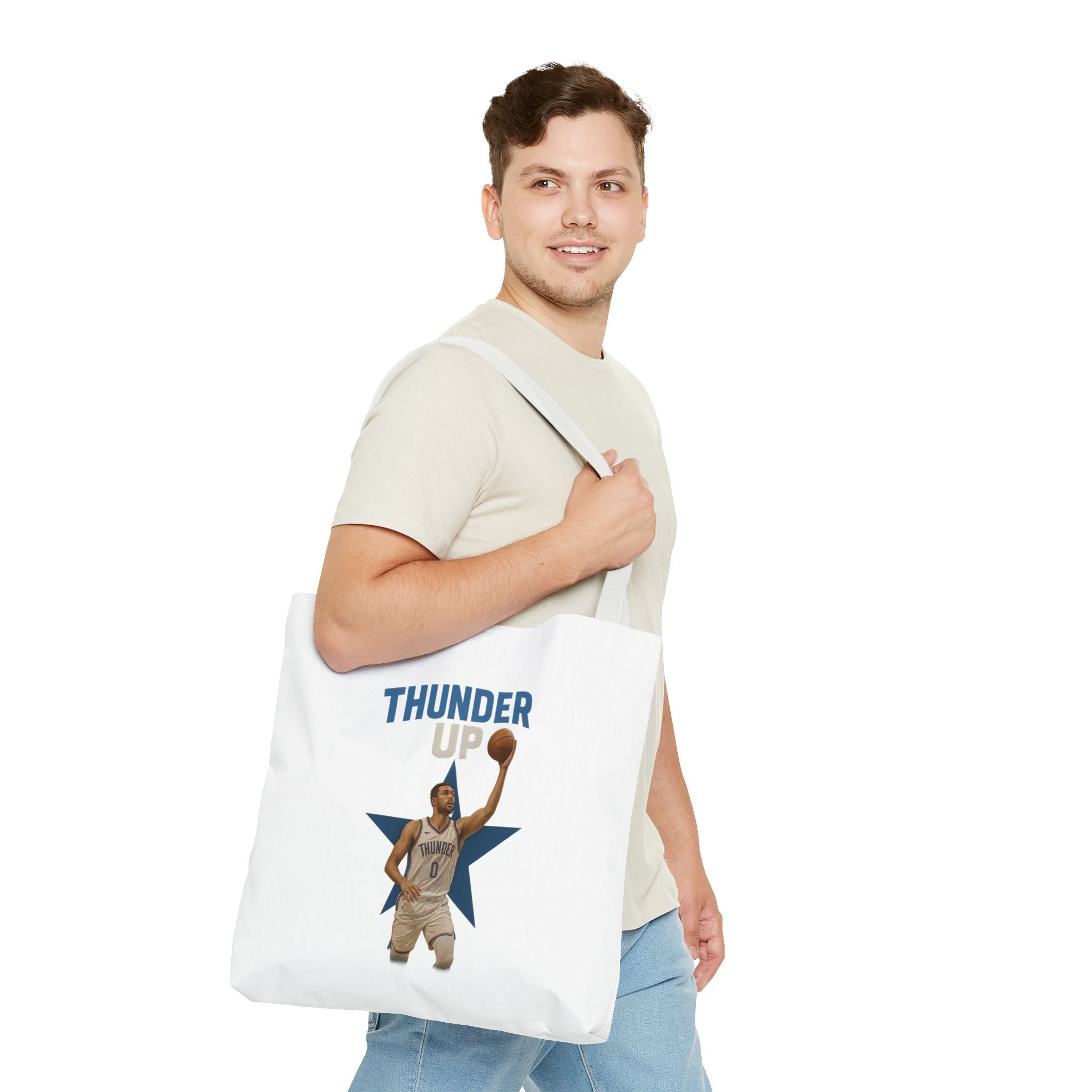 Basketball Fan Tote Bag