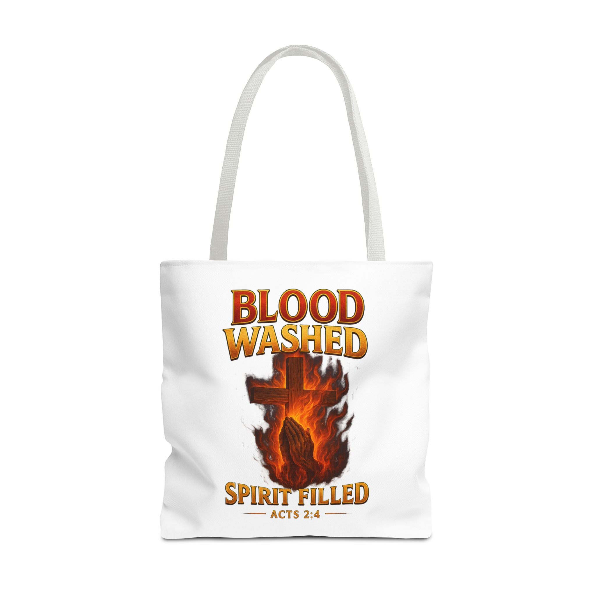 Blood Washed Spirit Filled Tote Bag