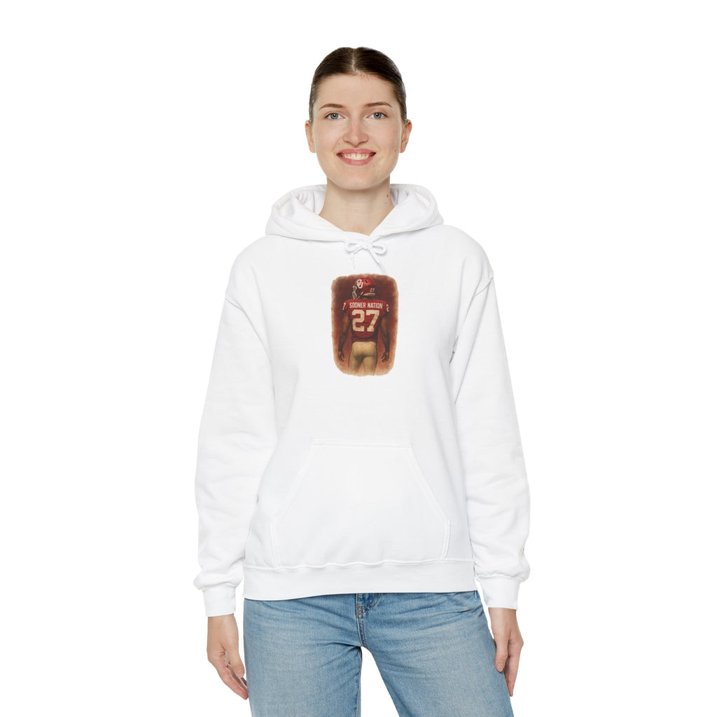 Vintage-Inspired Sports Hoodie