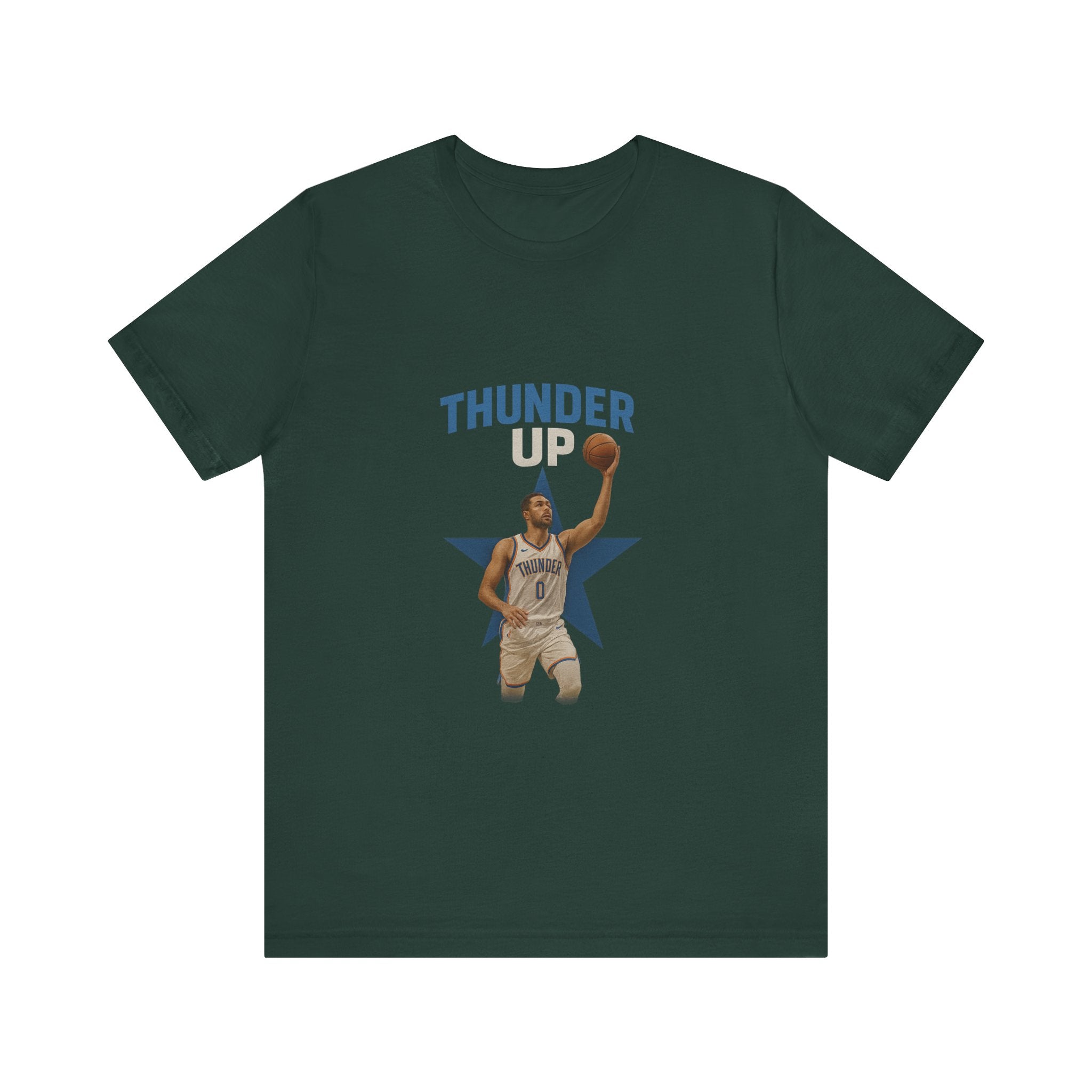 Thunder Up Basketball Tee