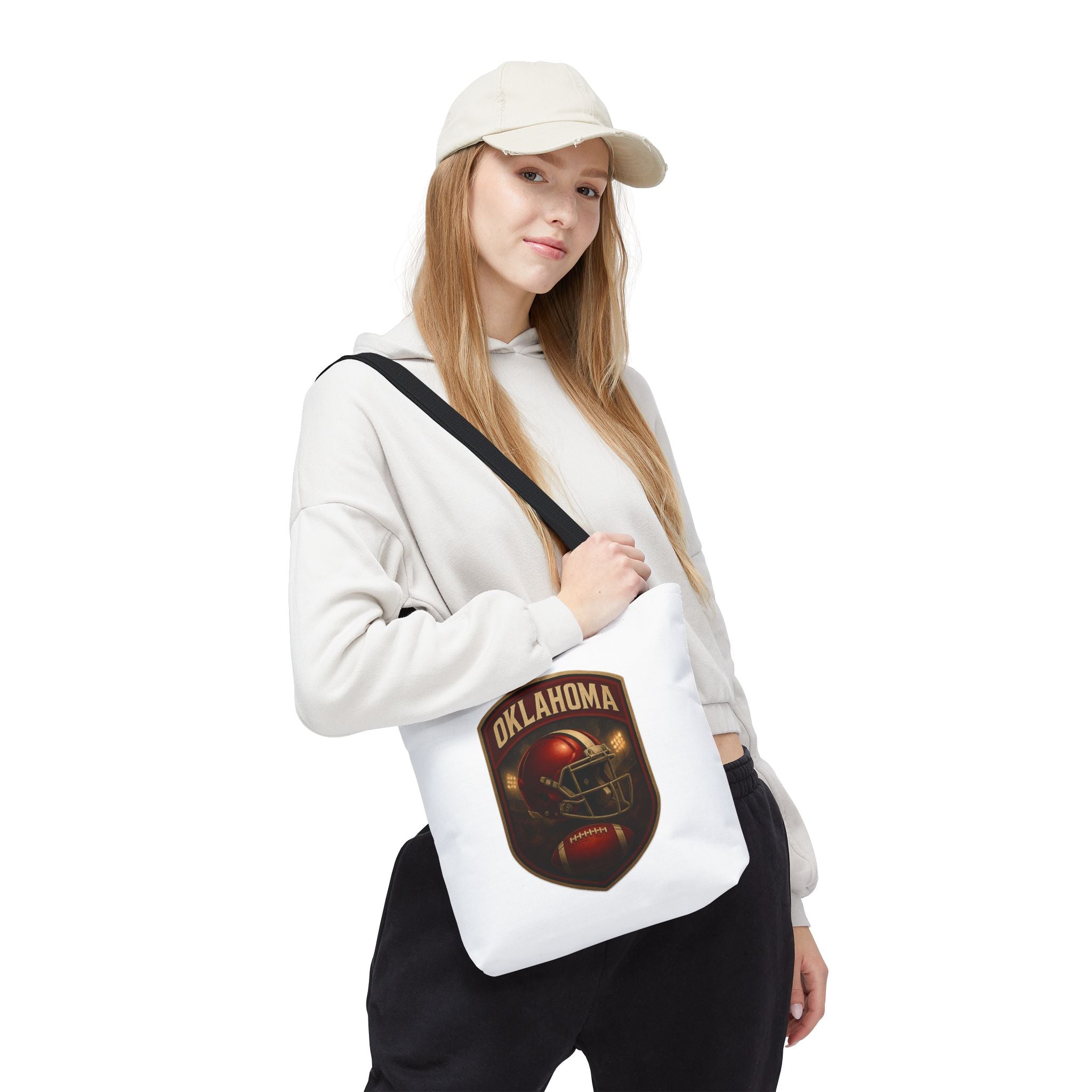 Football Themed Tote Bag, Sports Tote