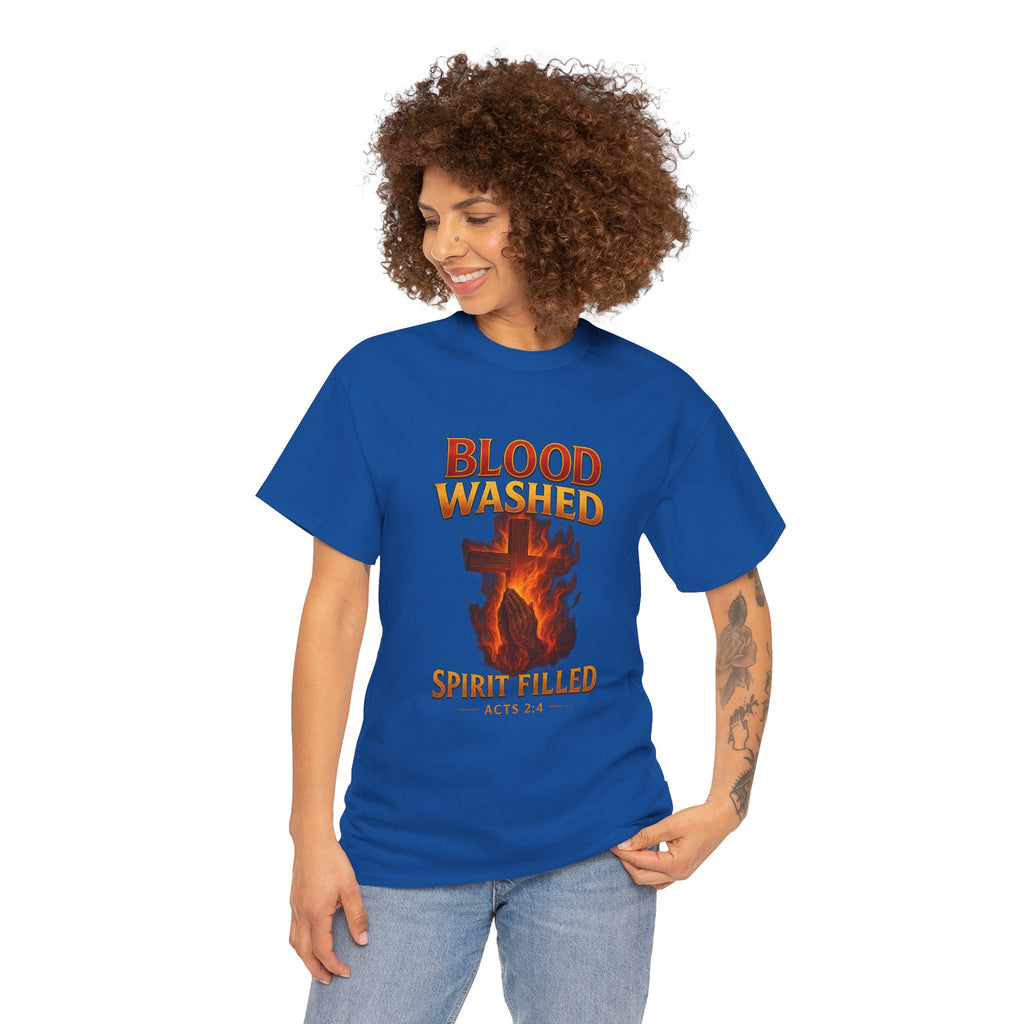 Faith-Inspired Unisex Heavy Cotton Tee