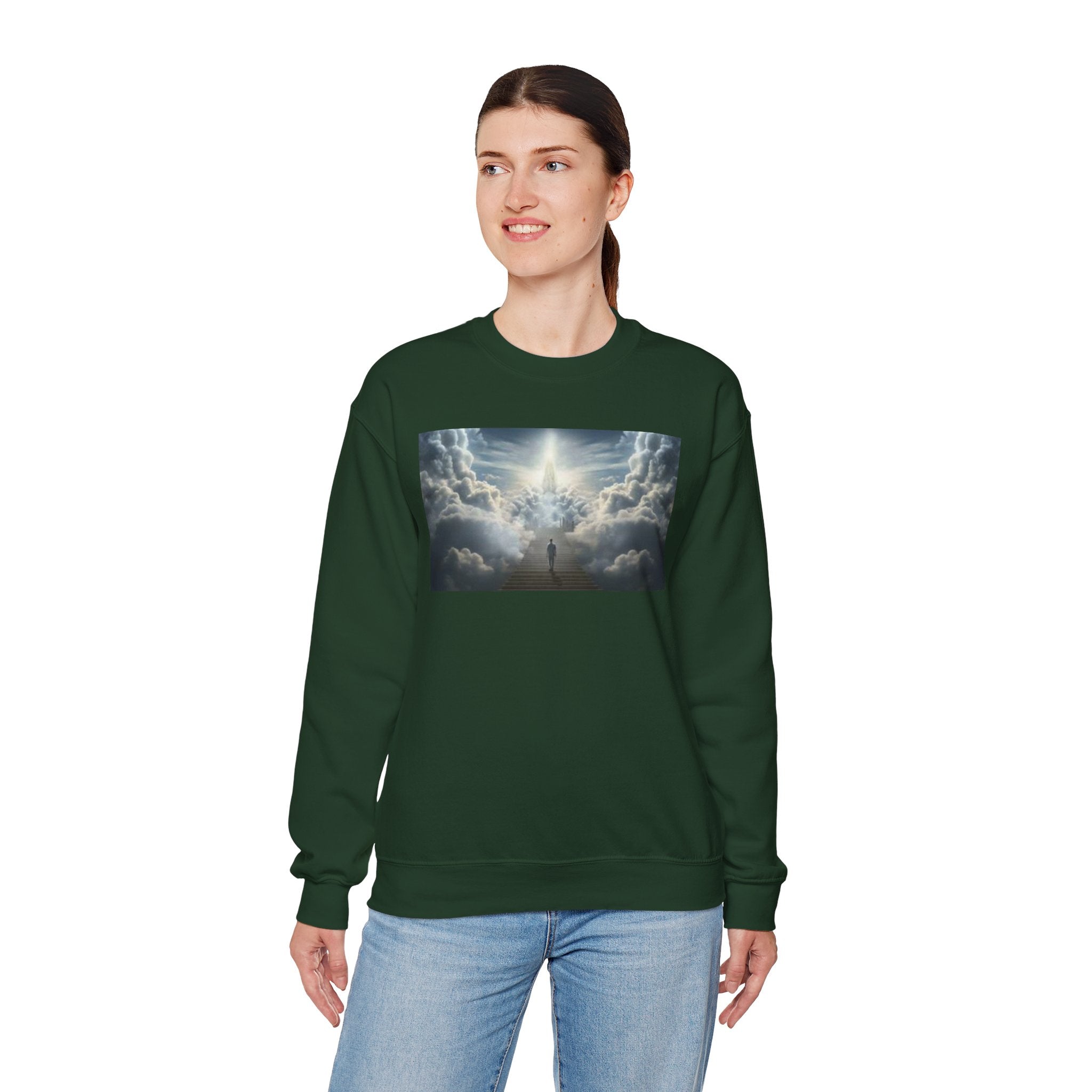 Dreamy Cloudscape Unisex Crewneck Sweatshirt