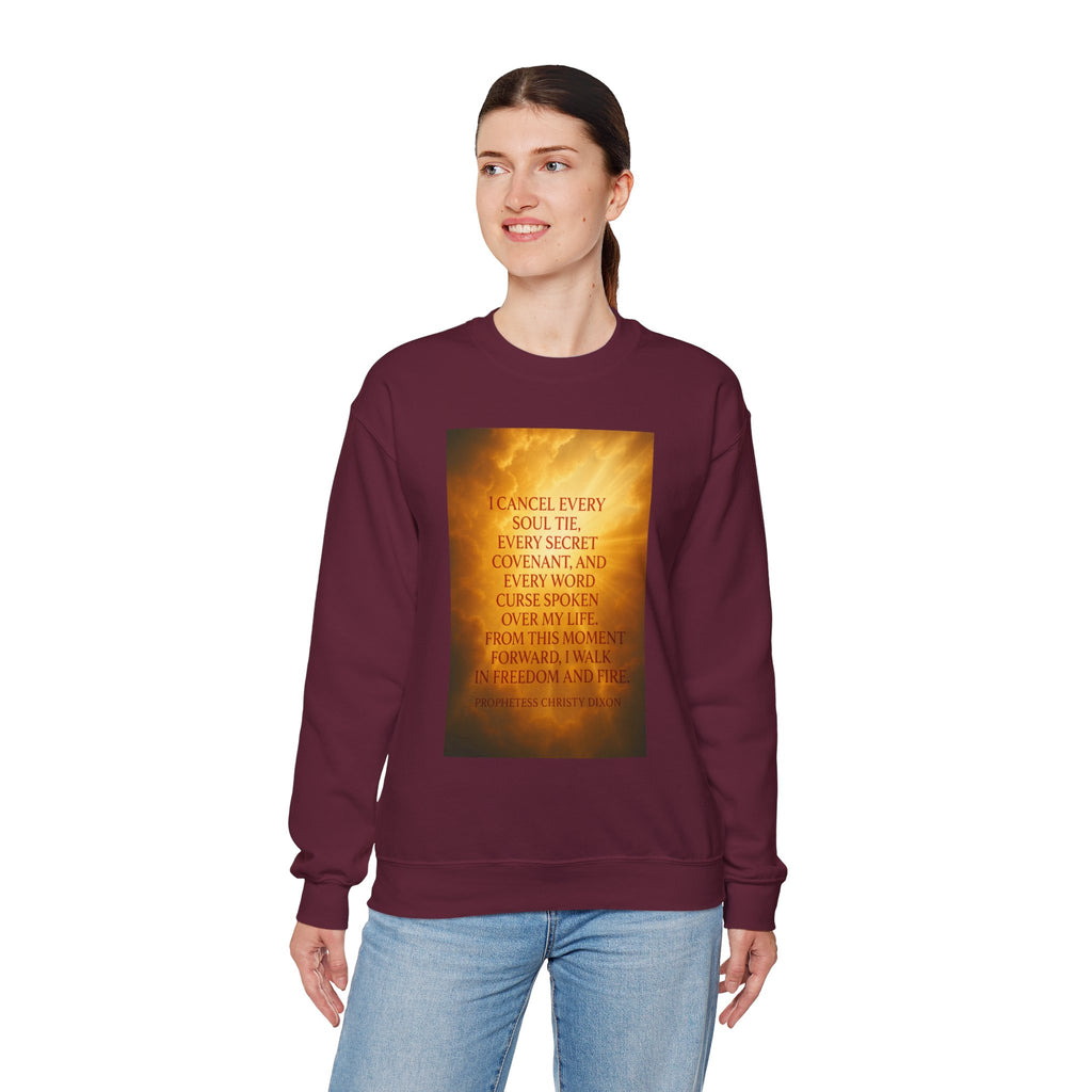 Inspirational Quote Crewneck Sweatshirt