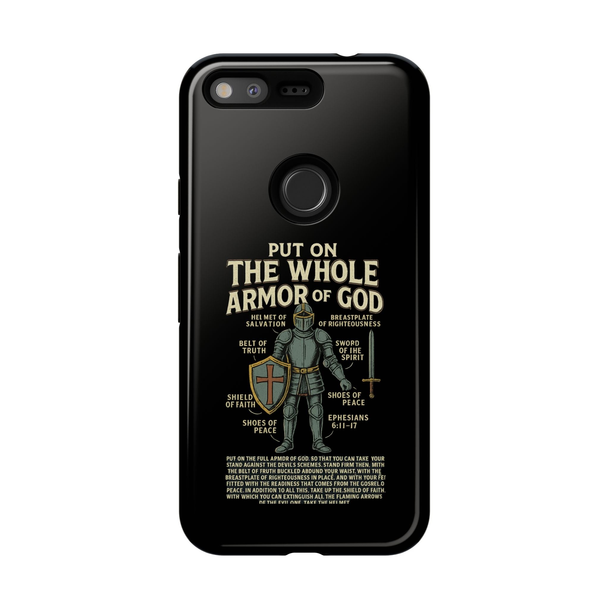 Armor of God – Spiritual Warrior Mobile Cover