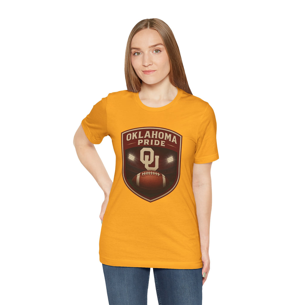 Oklahoma Pride Football Tee