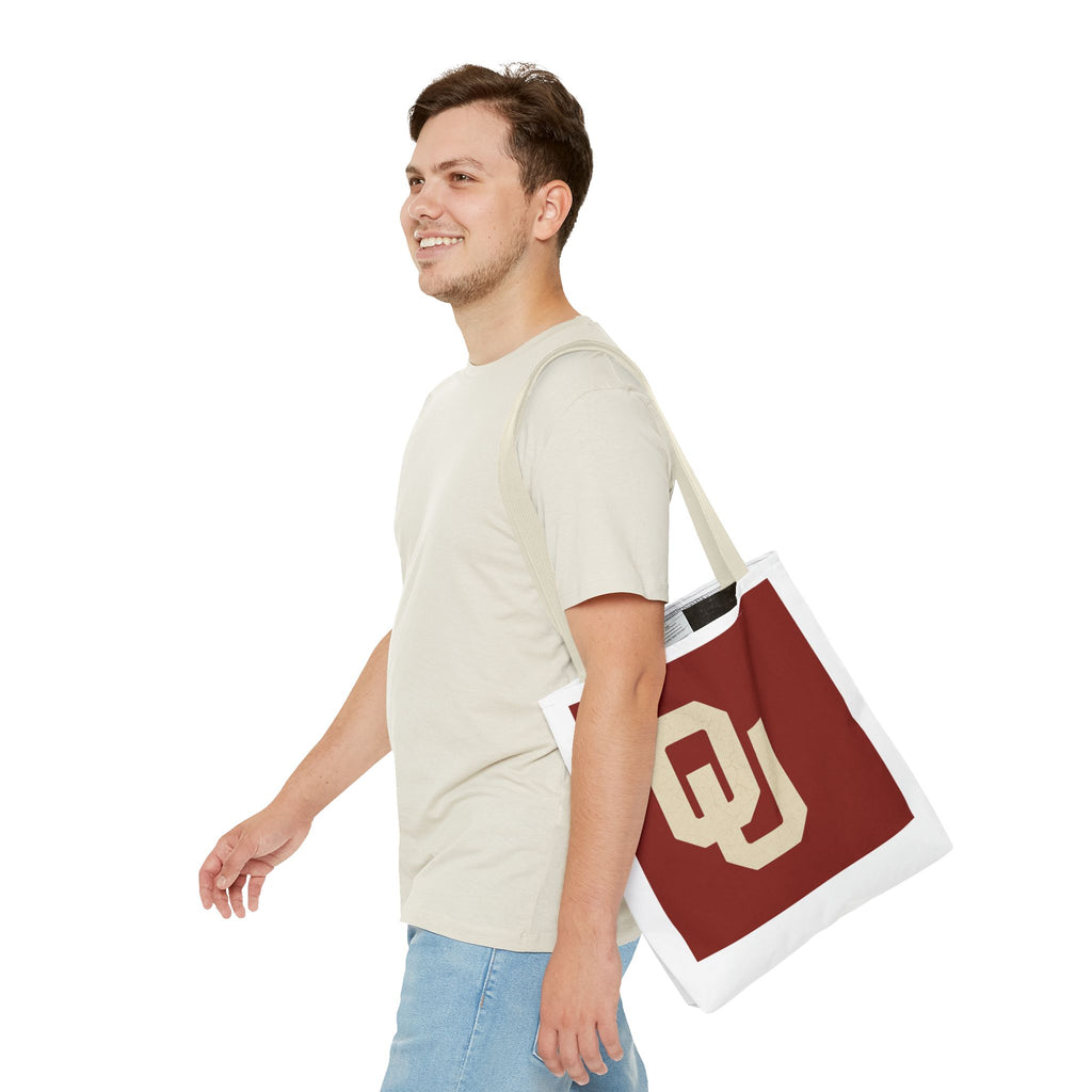 Stylish AOP Tote Bag for College Students