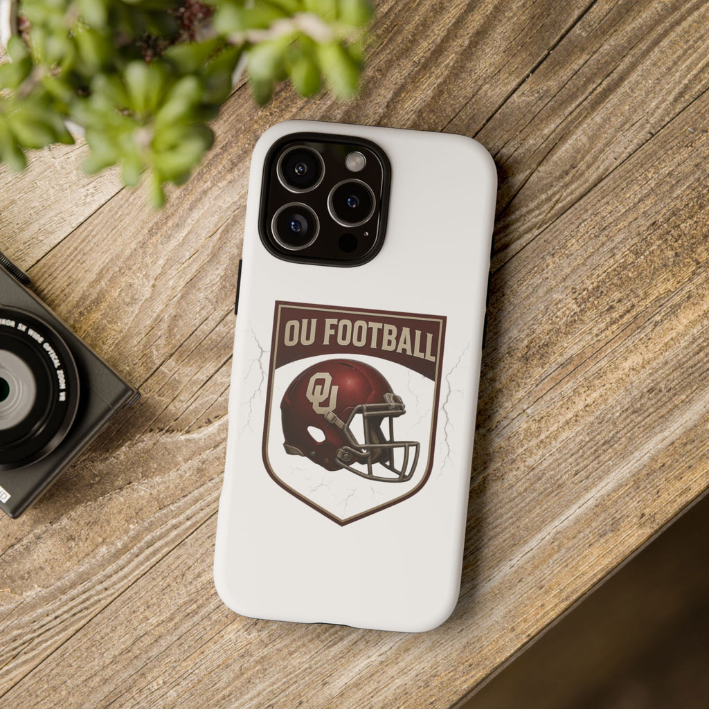 OU Football Tough Phone Case, Sports Gift