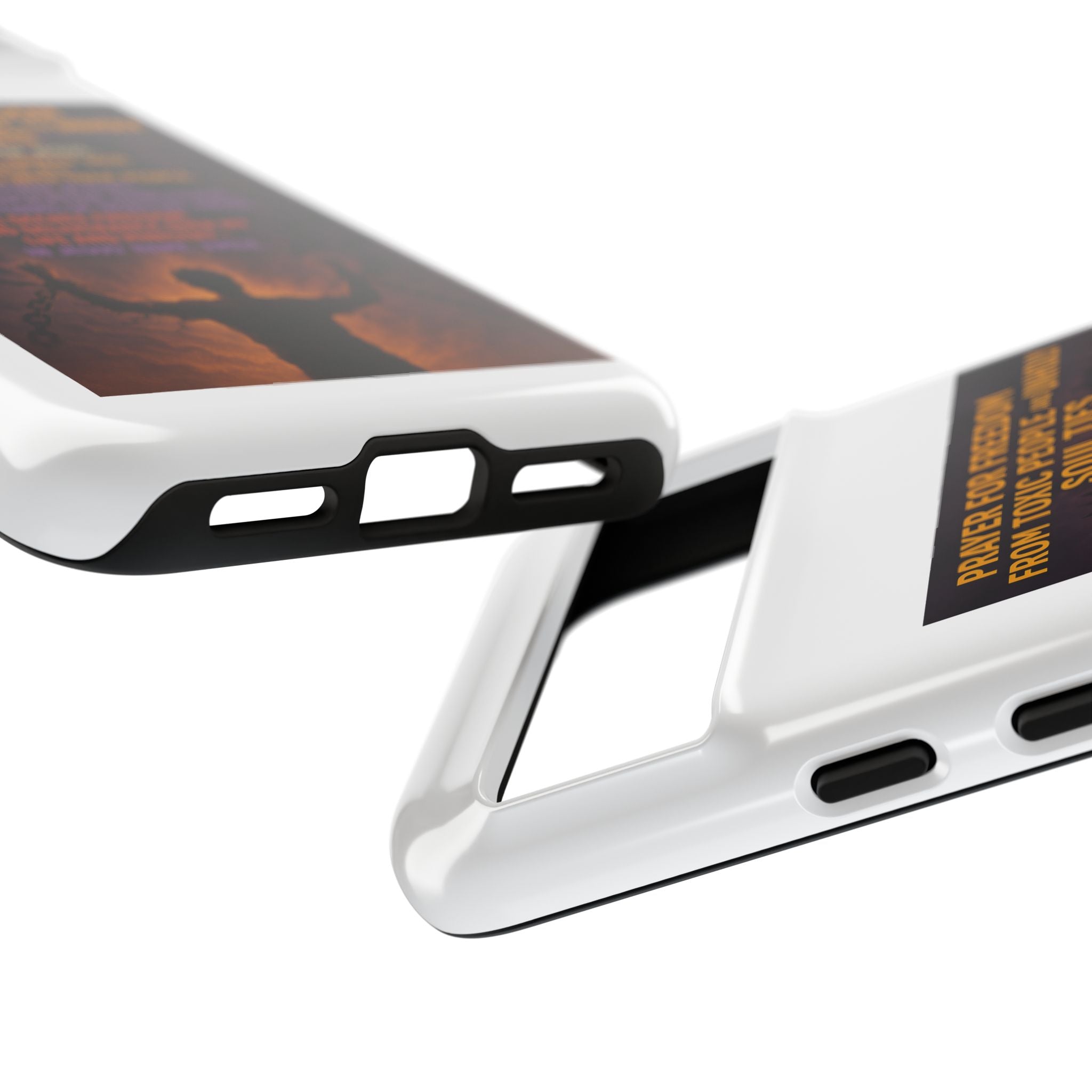 Tough Cases: Empowering Phone Case with Inspirational Prayer