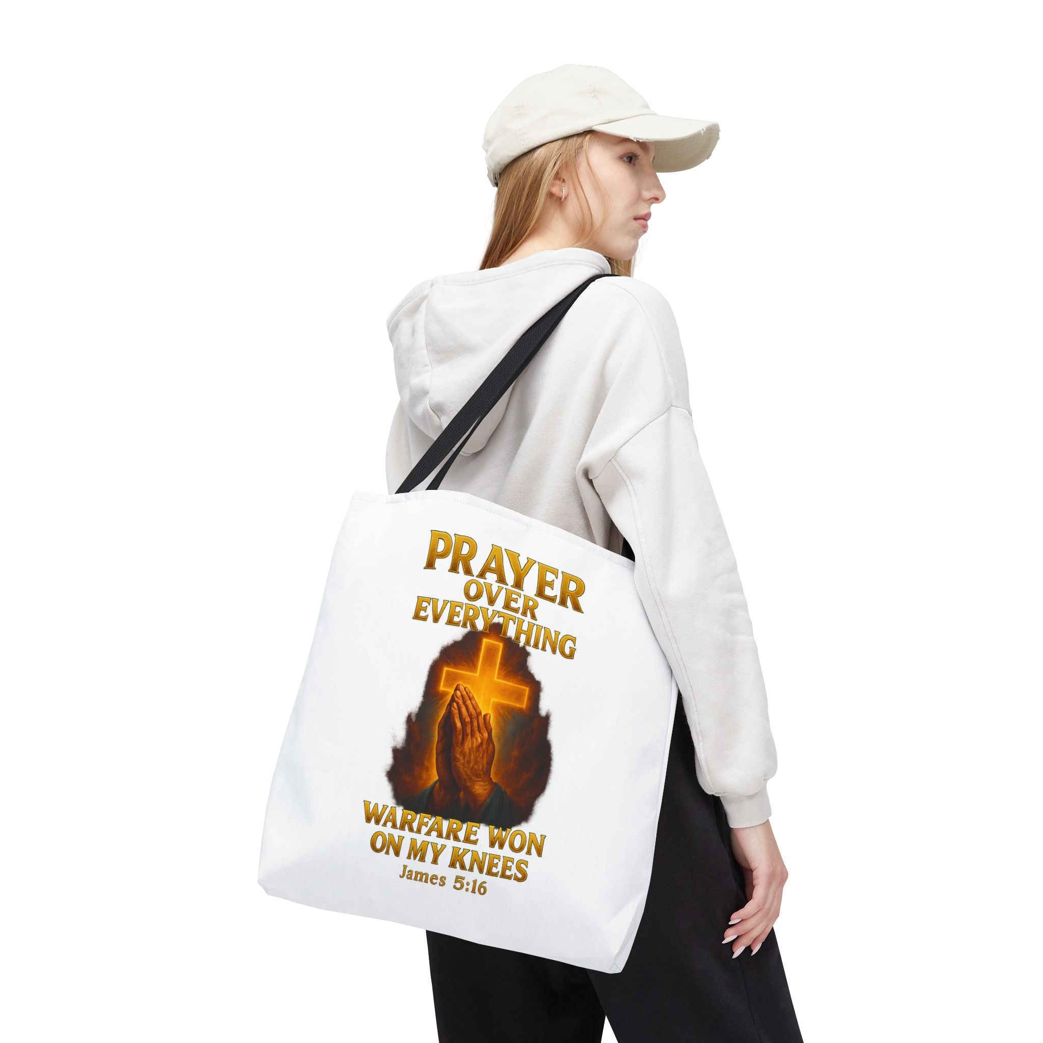 Prayer Motivational Tote Bag