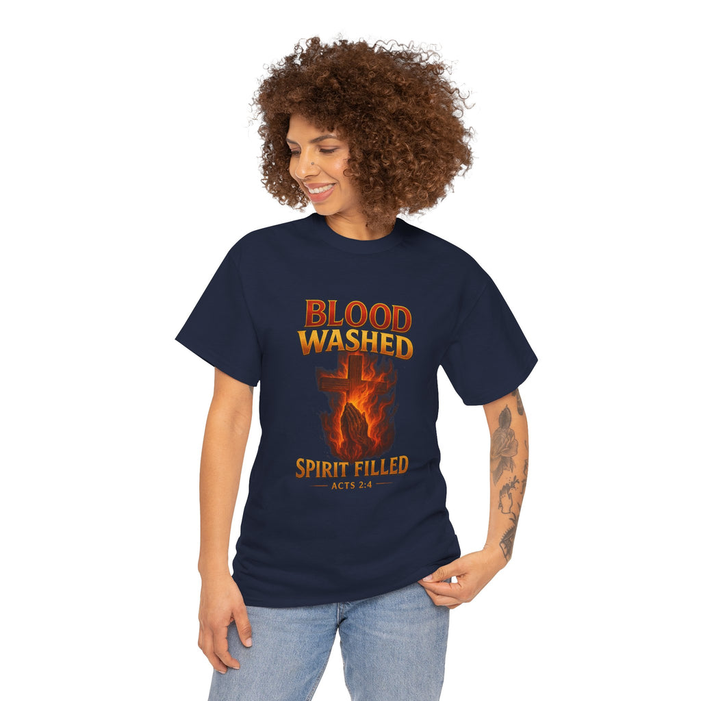 Faith-Inspired Unisex Heavy Cotton Tee