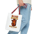 Blood Washed Spirit Filled Tote Bag