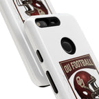 OU Football Tough Phone Case, Sports Gift
