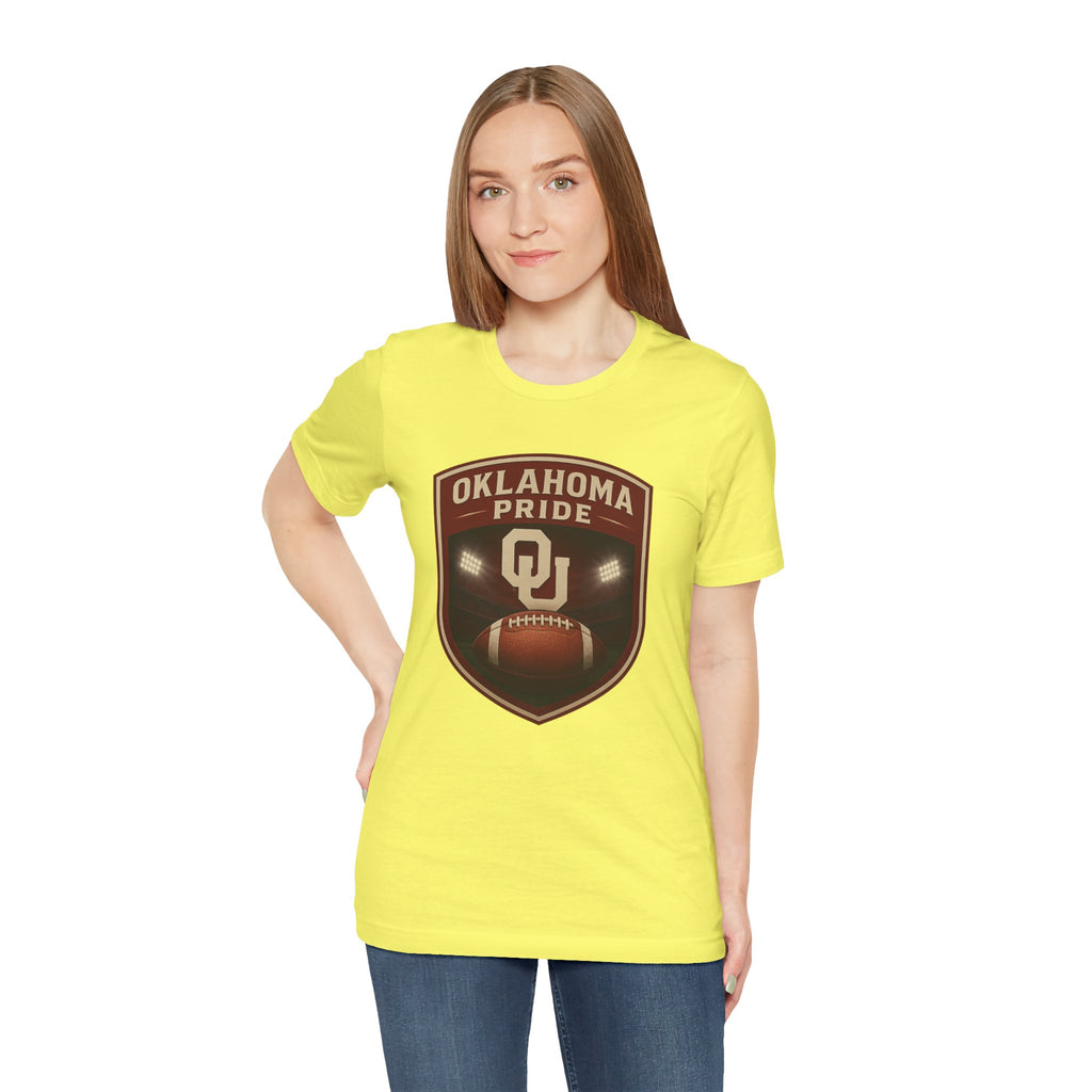 Oklahoma Pride Football Tee