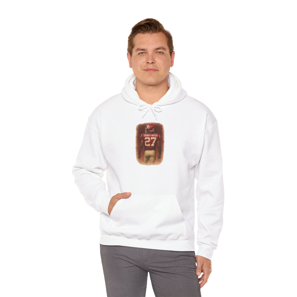 Vintage-Inspired Sports Hoodie