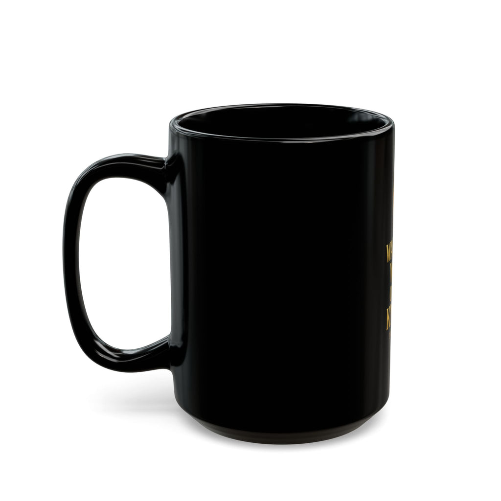Warfare Won on My Knees Coffee Cup