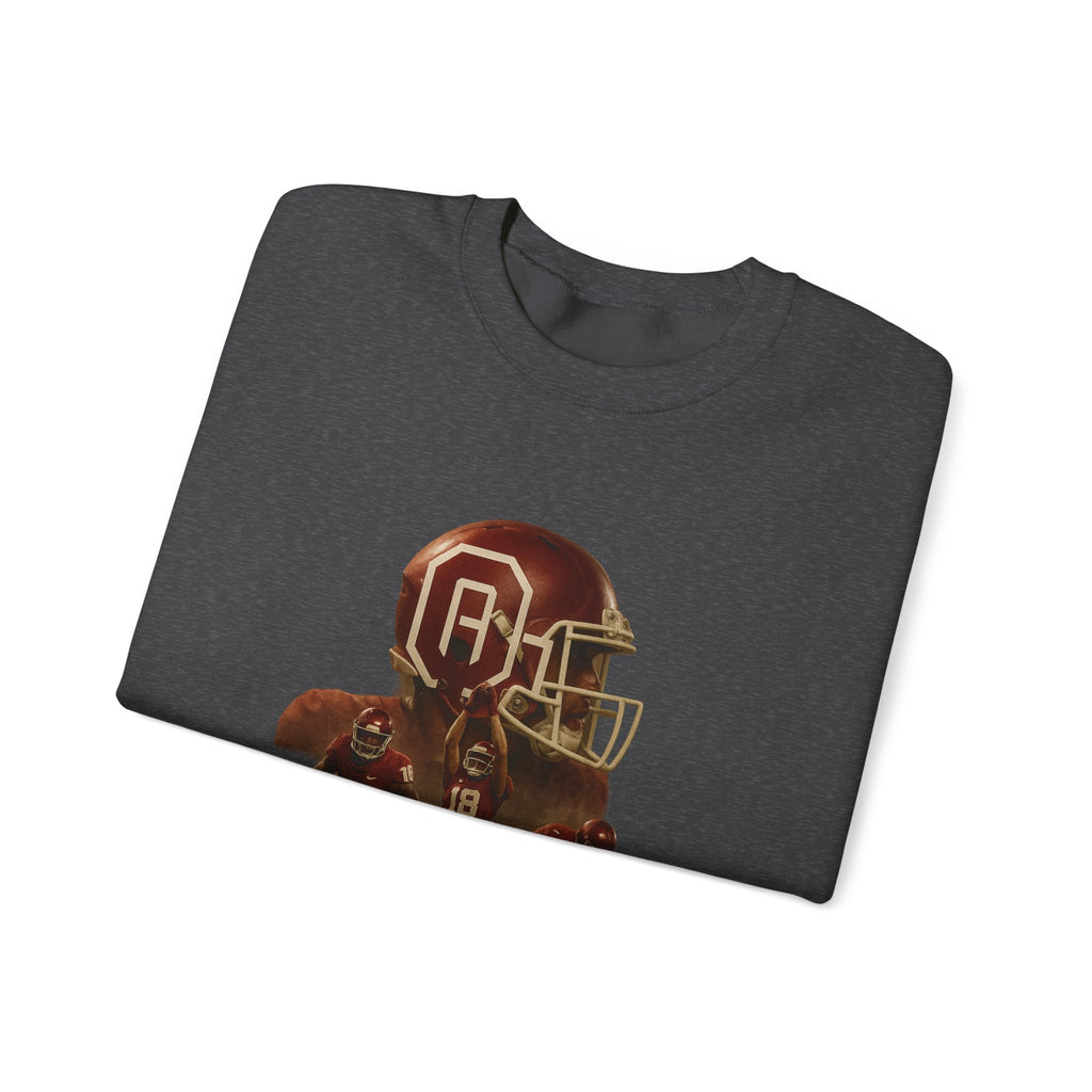 Vintage Football Crewneck Sweatshirt