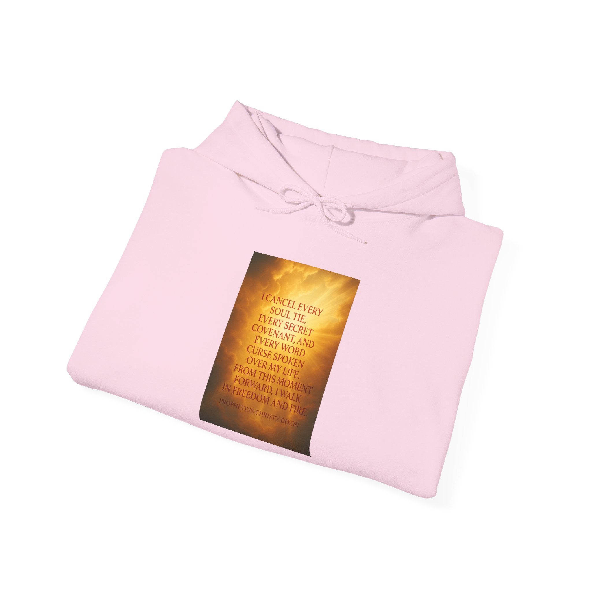 Inspirational Quote Hooded Sweatshirt