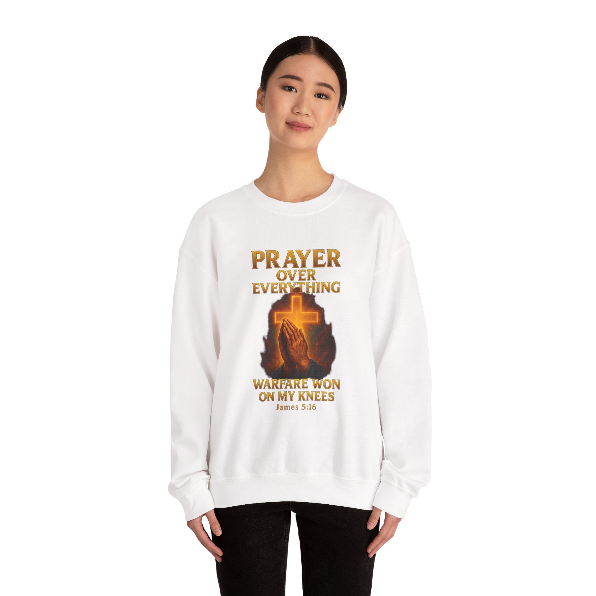 Prayer Over Everything Crewneck Sweatshirt