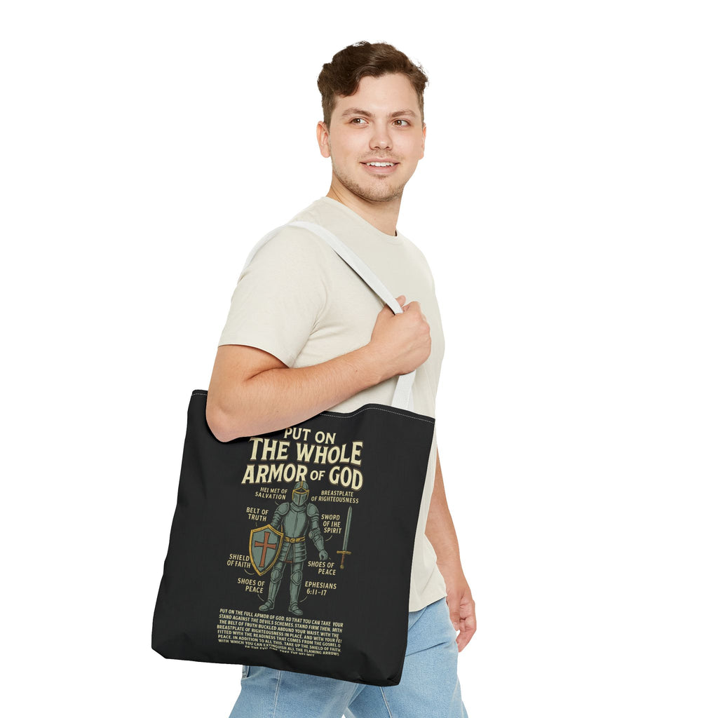 Inspirational Armor of God Tote Bag